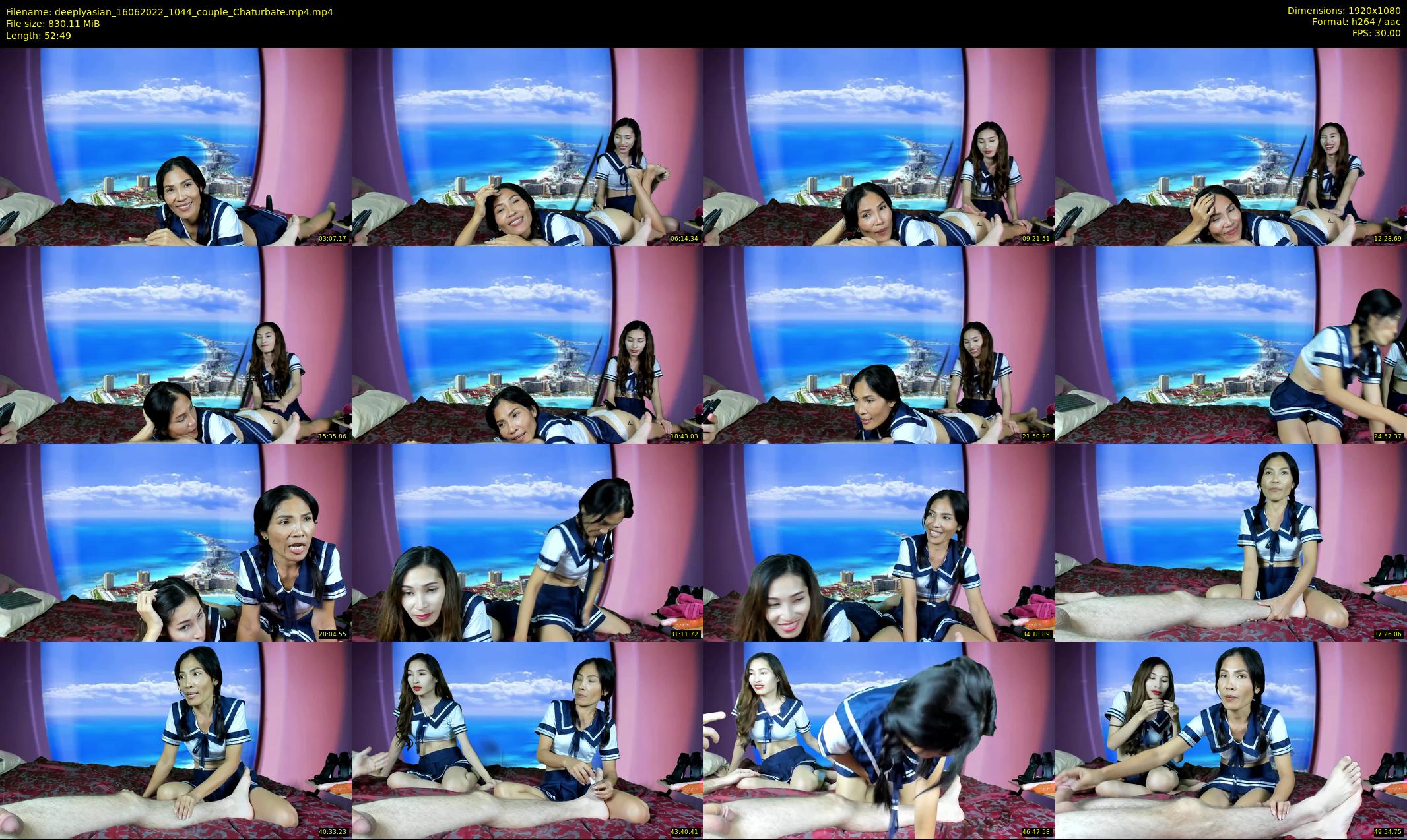 deeplyasian — 53 minute Chaturbate couple cam show recording, 1080p, Jun 16, 2022
