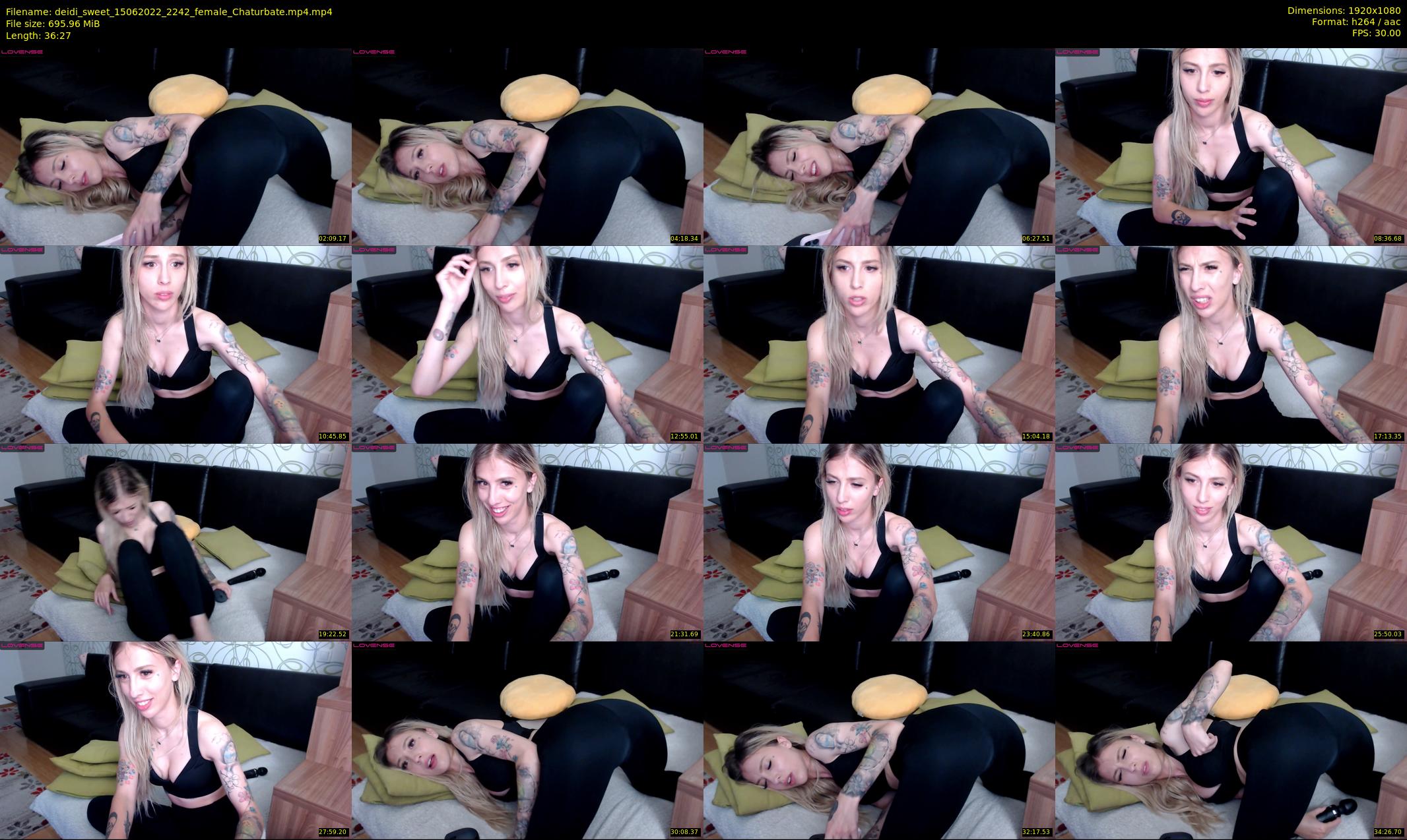 deidi_sweet — 37 minute Chaturbate female cam show recording, 1080p, Jun 15, 2022