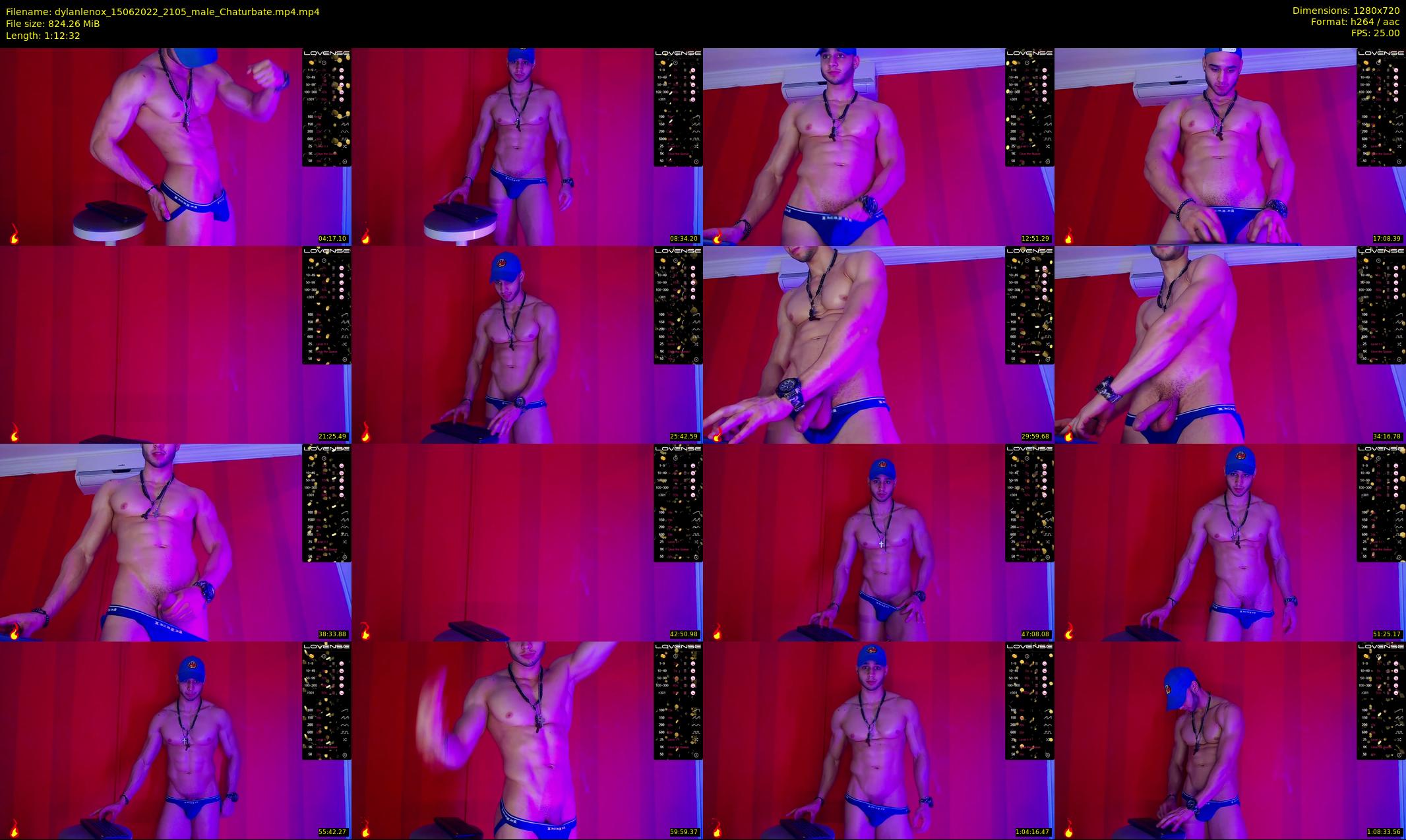 dylanlenox — 73 minute Chaturbate male cam show recording, 720p, Jun 15, 2022