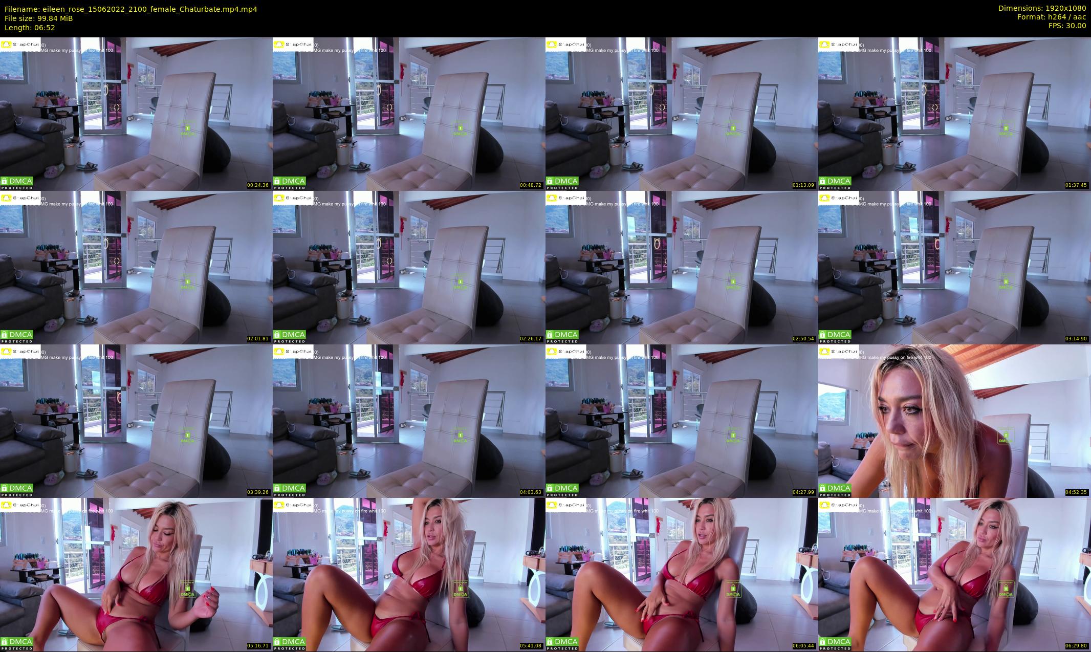 eileen_rose — 7 minute Chaturbate female cam show recording, 1080p, Jun 15, 2022