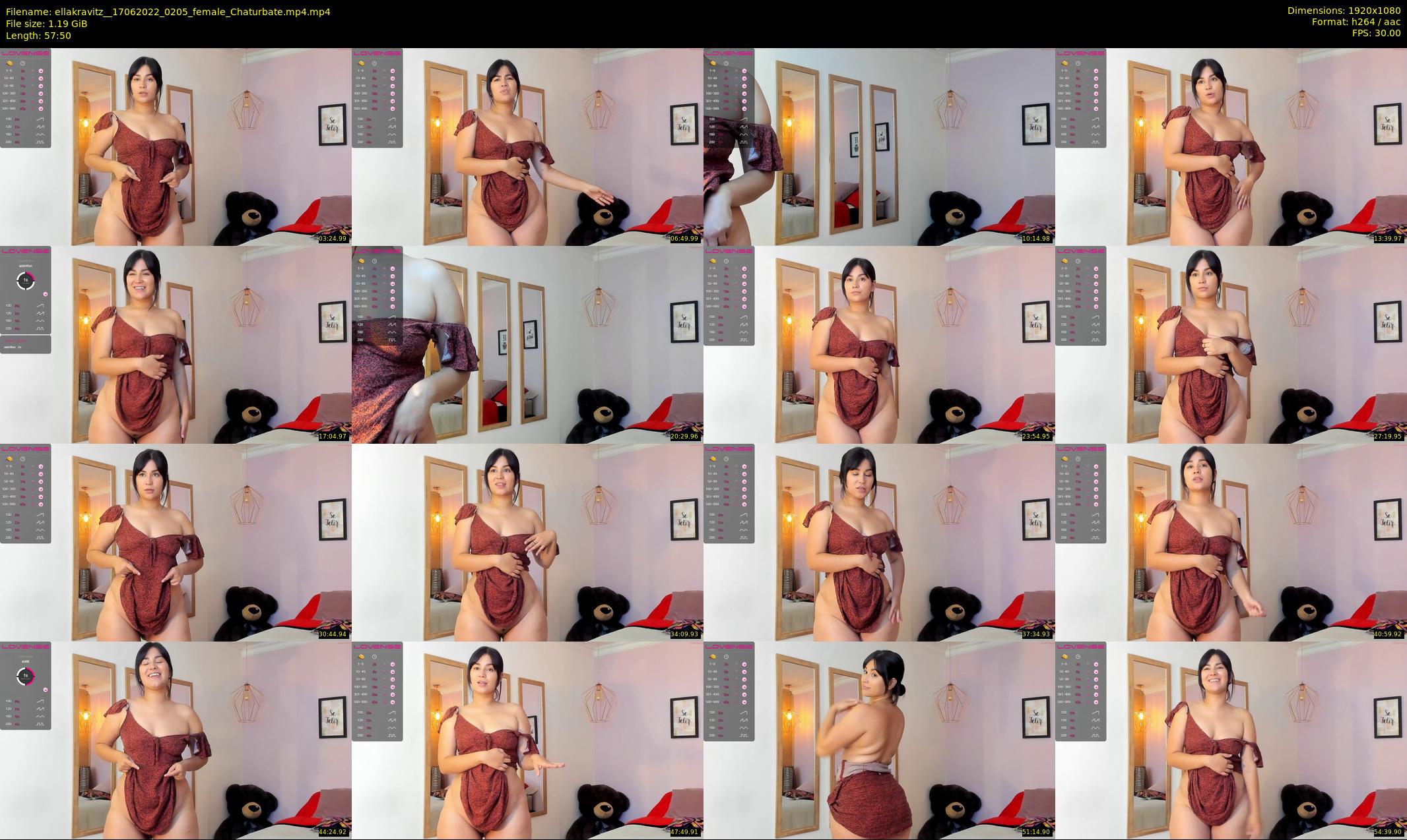 ellakravitz_ — 58 minute Chaturbate female cam show recording, 1080p, Jun 17, 2022