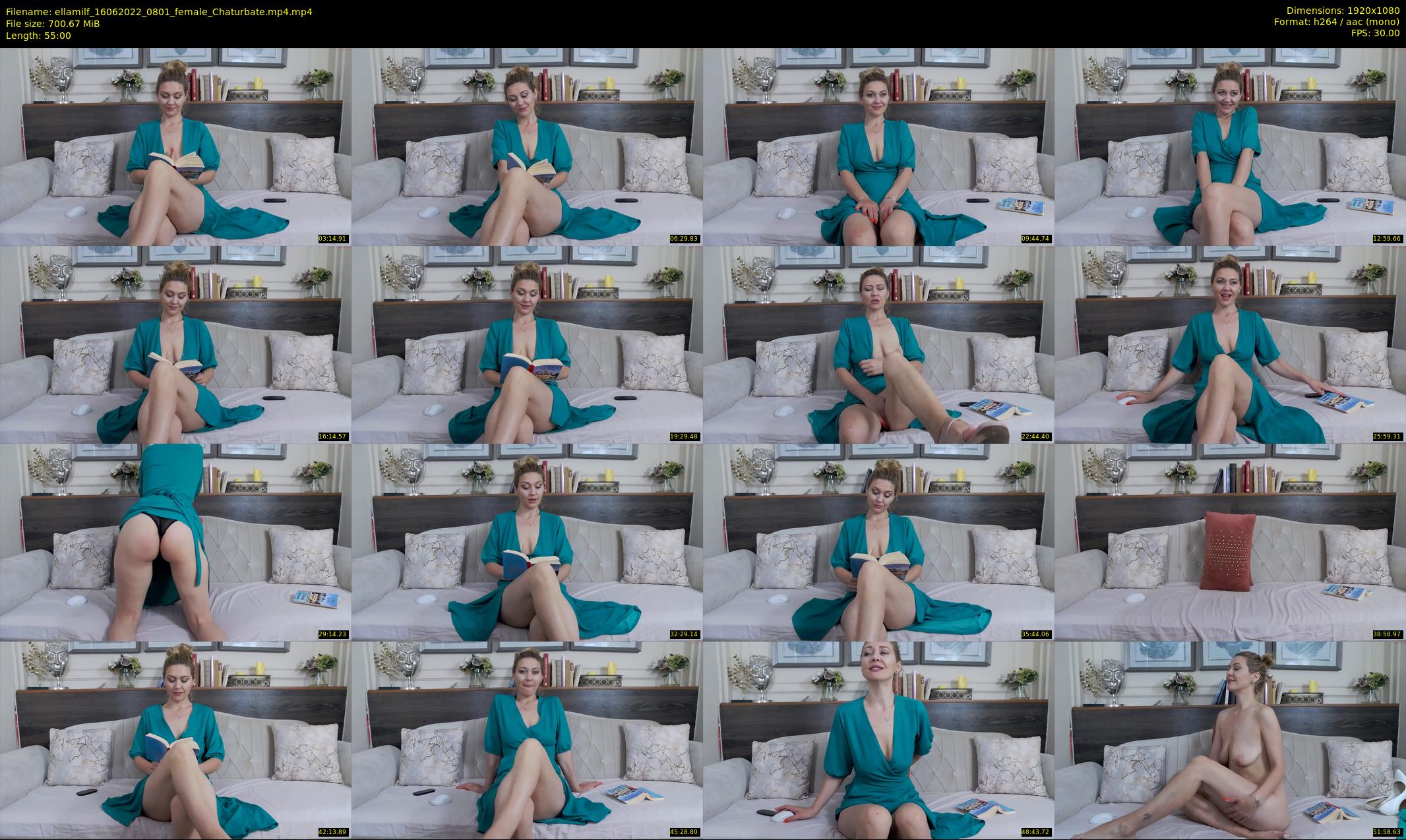 ellamilf — 55 minute Chaturbate female cam show recording, 1080p, Jun 16, 2022