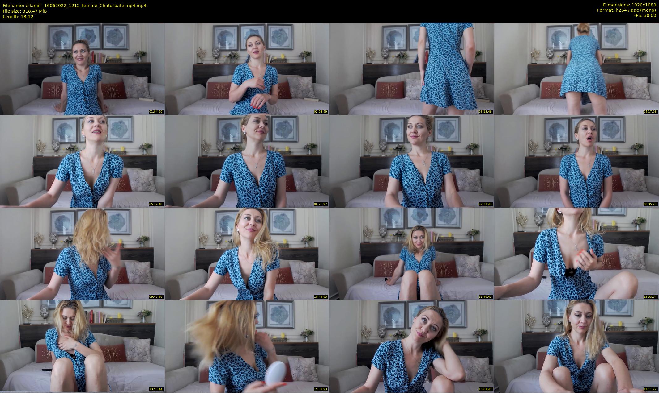 ellamilf — 19 minute Chaturbate female cam show recording, 1080p, Jun 16, 2022