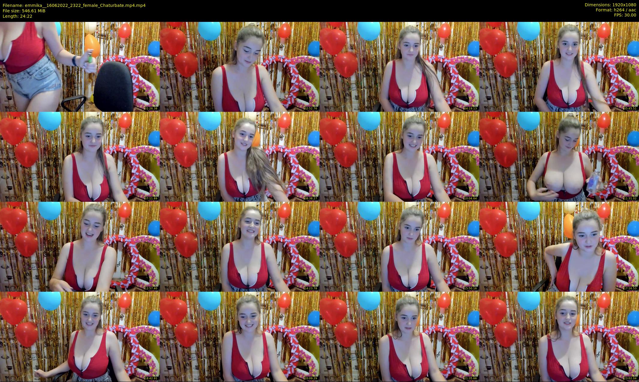 emmika_ — 25 minute Chaturbate female cam show recording, 1080p, Jun 16, 2022