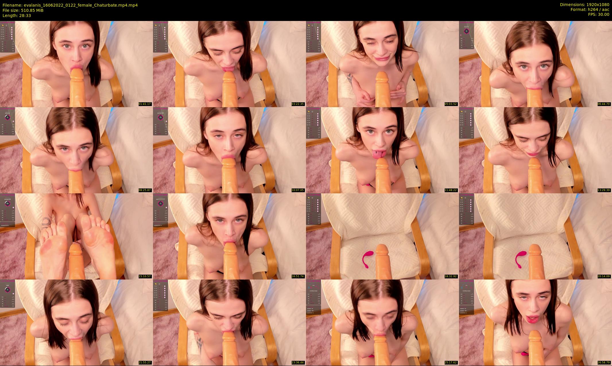 evalanis — 29 minute Chaturbate couple cam show recording, 1080p, Jun 16, 2022