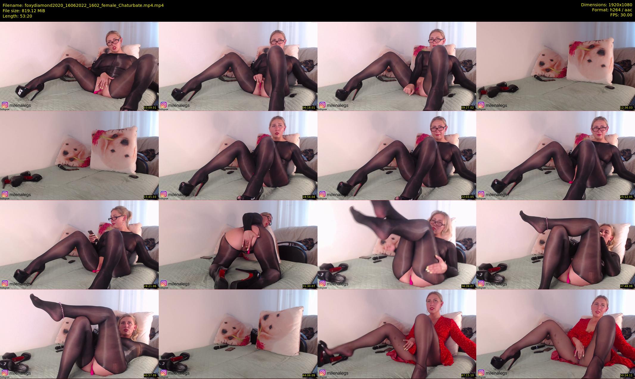 foxydiamond2020 — 54 minute Chaturbate female cam show recording, 1080p, Jun 16, 2022