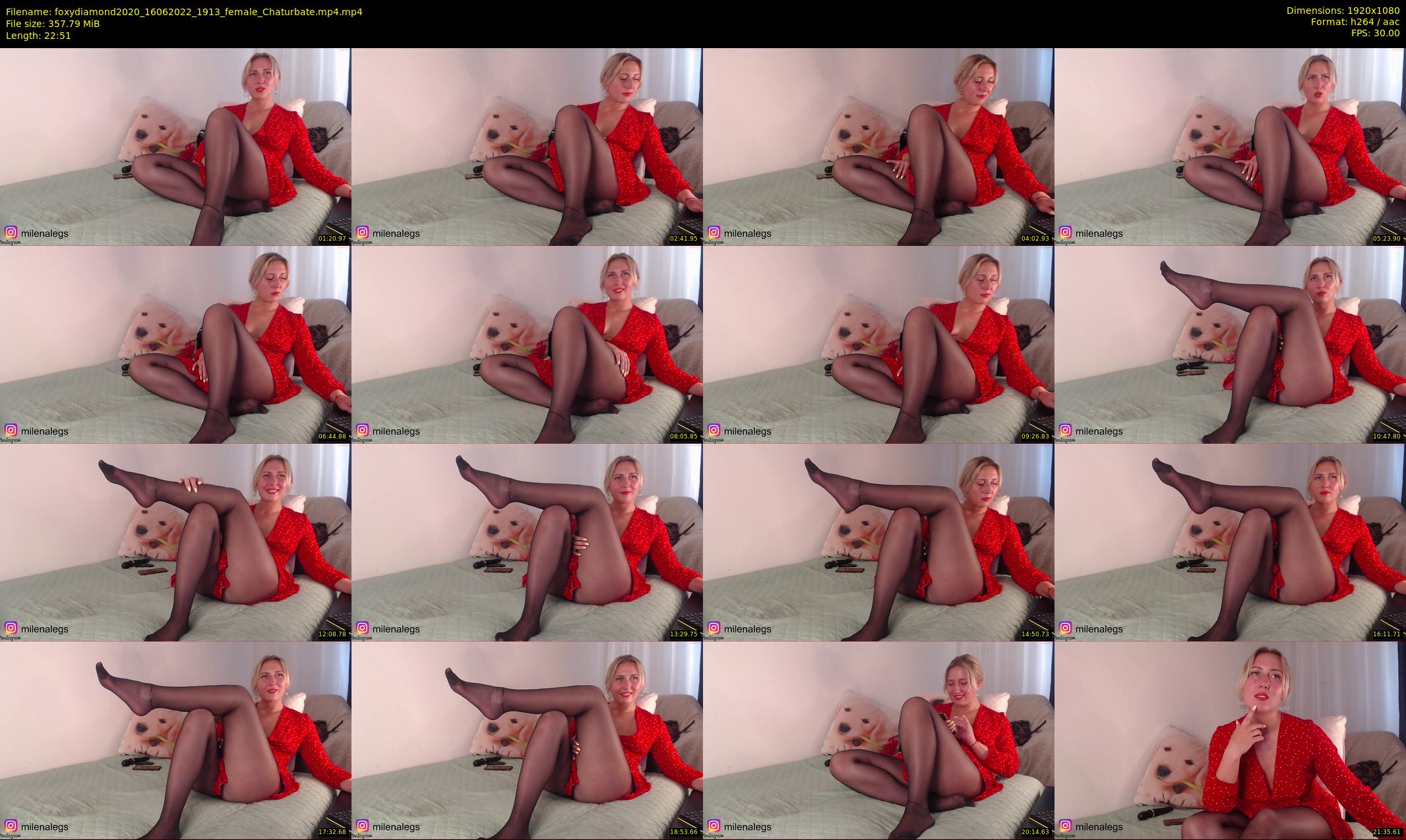 foxydiamond2020 — 23 minute Chaturbate female cam show recording, 1080p, Jun 16, 2022
