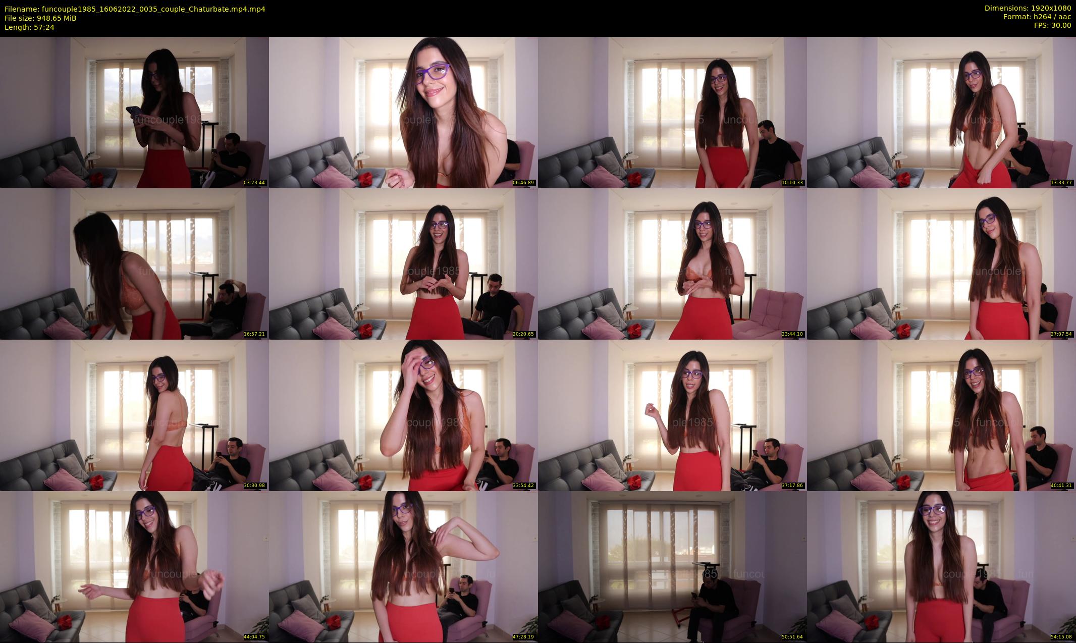 funcouple1985 — 58 minute Chaturbate couple cam show recording, 1080p, Jun 16, 2022