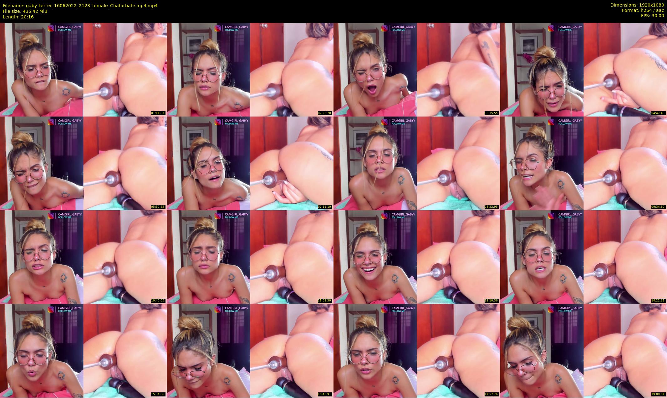 gaby_ferrer — 21 minute Chaturbate female cam show recording, 1080p, Jun 16, 2022