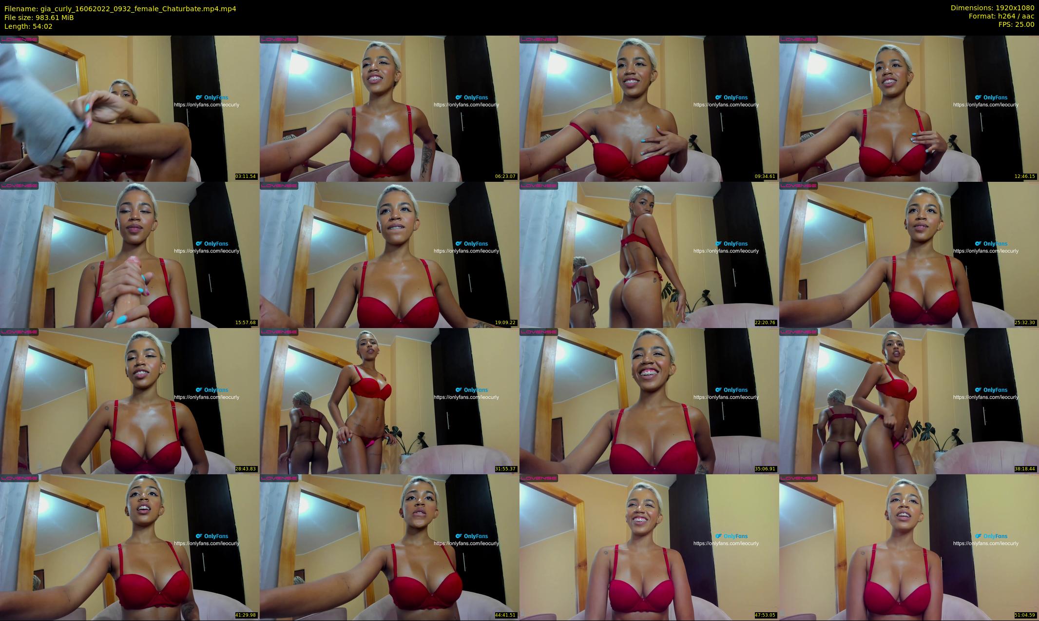 gia_curly — 55 minute Chaturbate female cam show recording, 1080p, Jun 16, 2022
