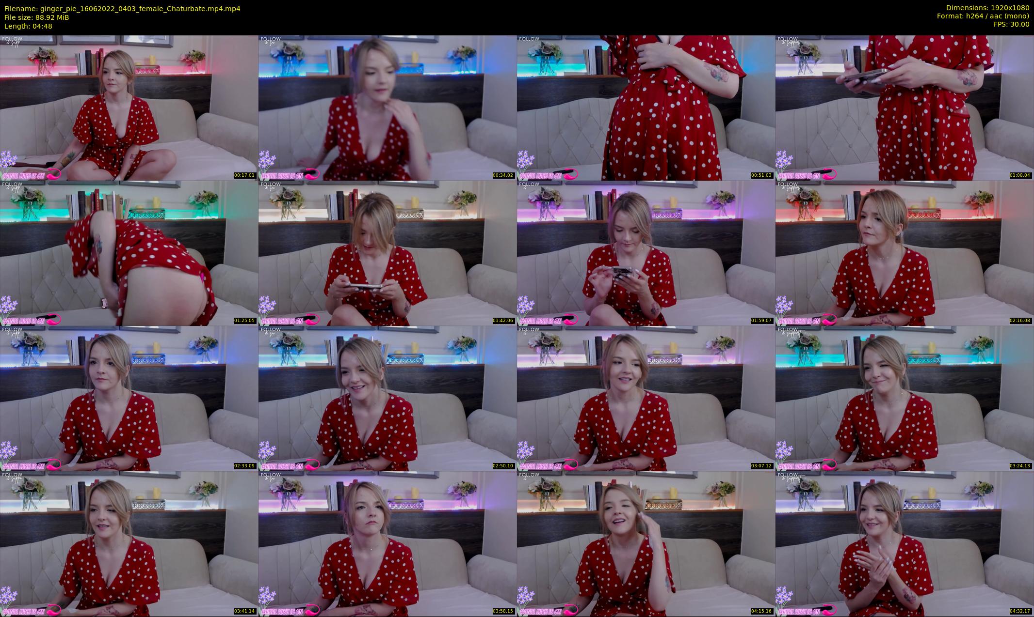 ginger_pie — 5 minute Chaturbate female cam show recording, 1080p, Jun 16, 2022