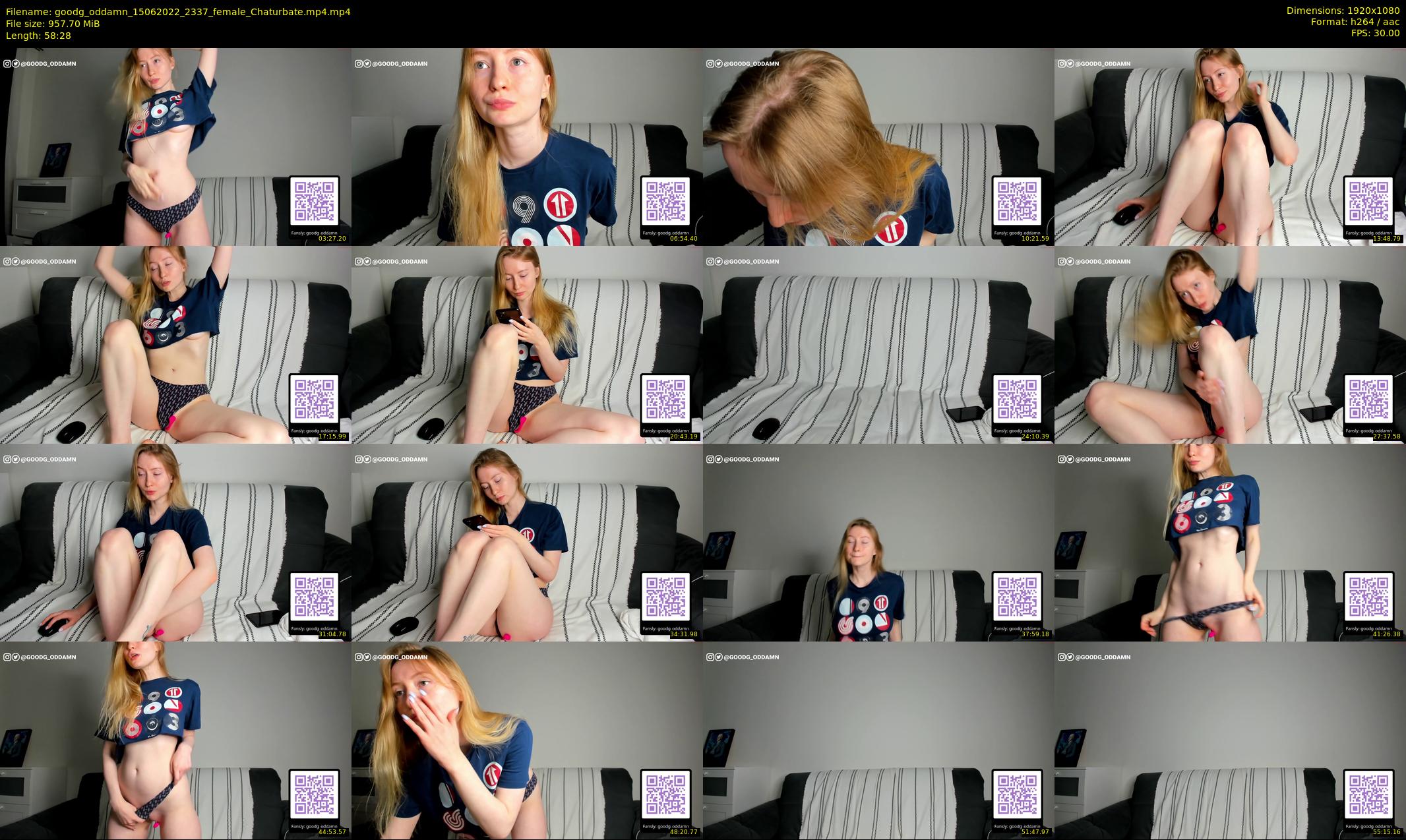 goodg_oddamn — 59 minute Chaturbate female cam show recording, 1080p, Jun 15, 2022