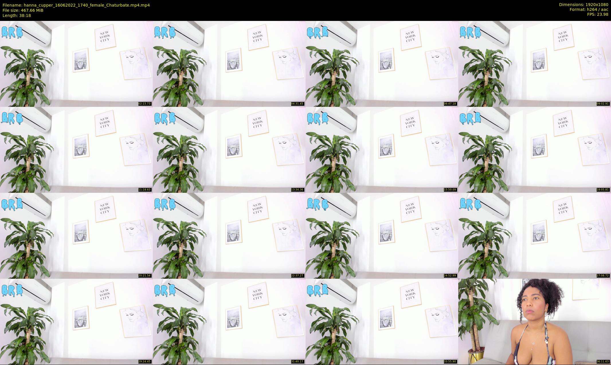 hanna_cupper — 39 minute Chaturbate female cam show recording, 1080p, Jun 16, 2022