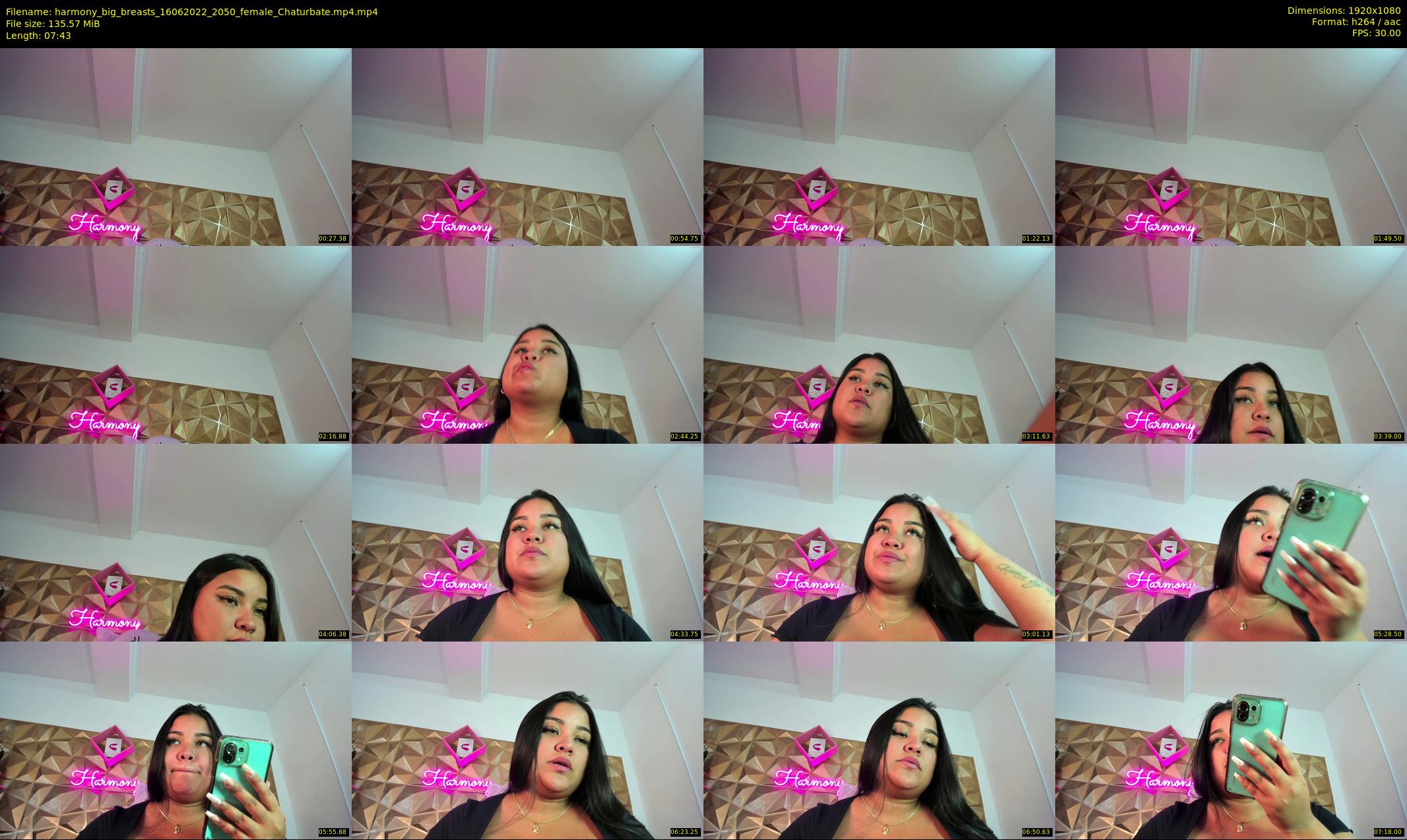 harmony_big_breasts — 8 minute Chaturbate female cam show recording, 1080p, Jun 16, 2022