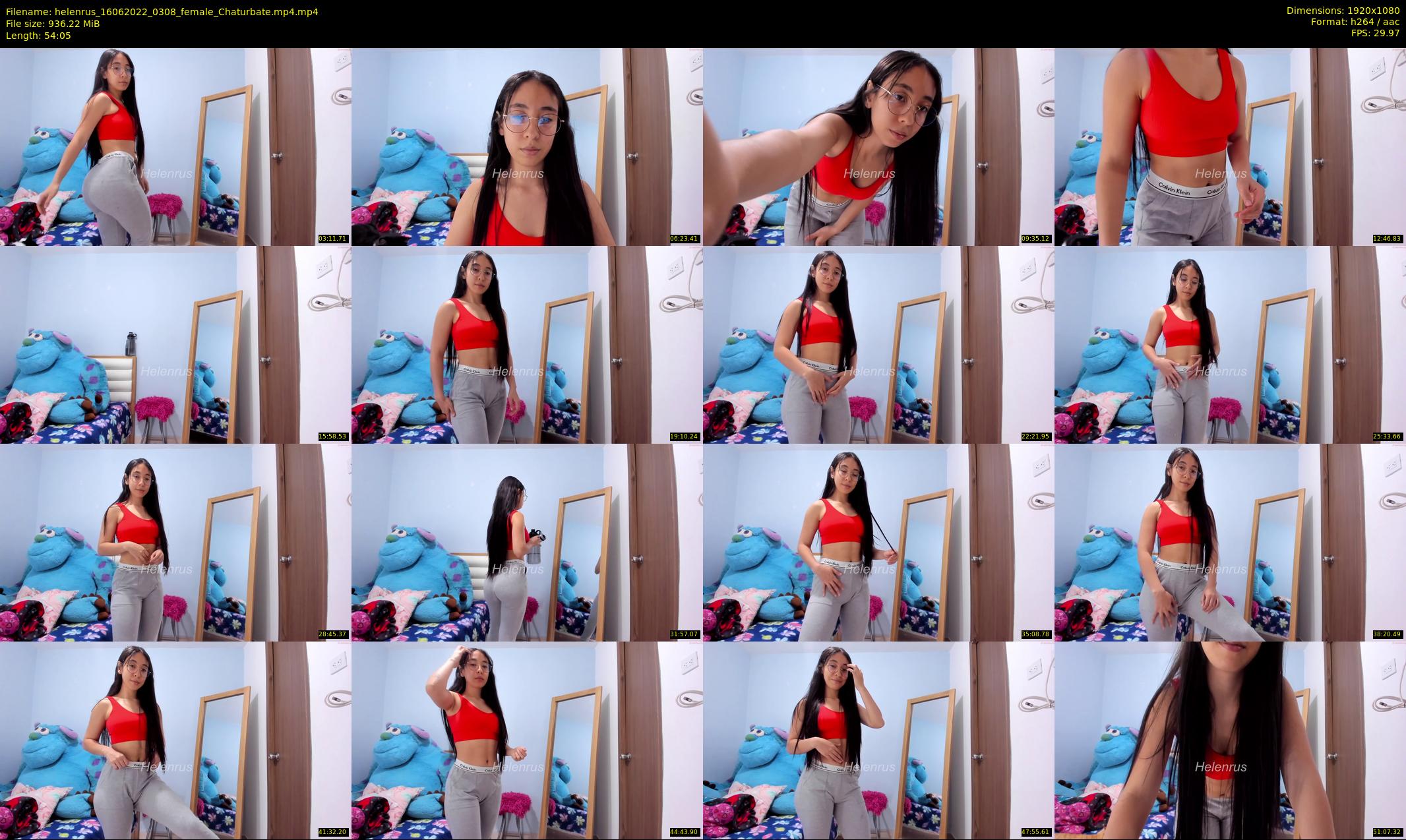 helenrus — 55 minute Chaturbate female cam show recording, 1080p, Jun 16, 2022