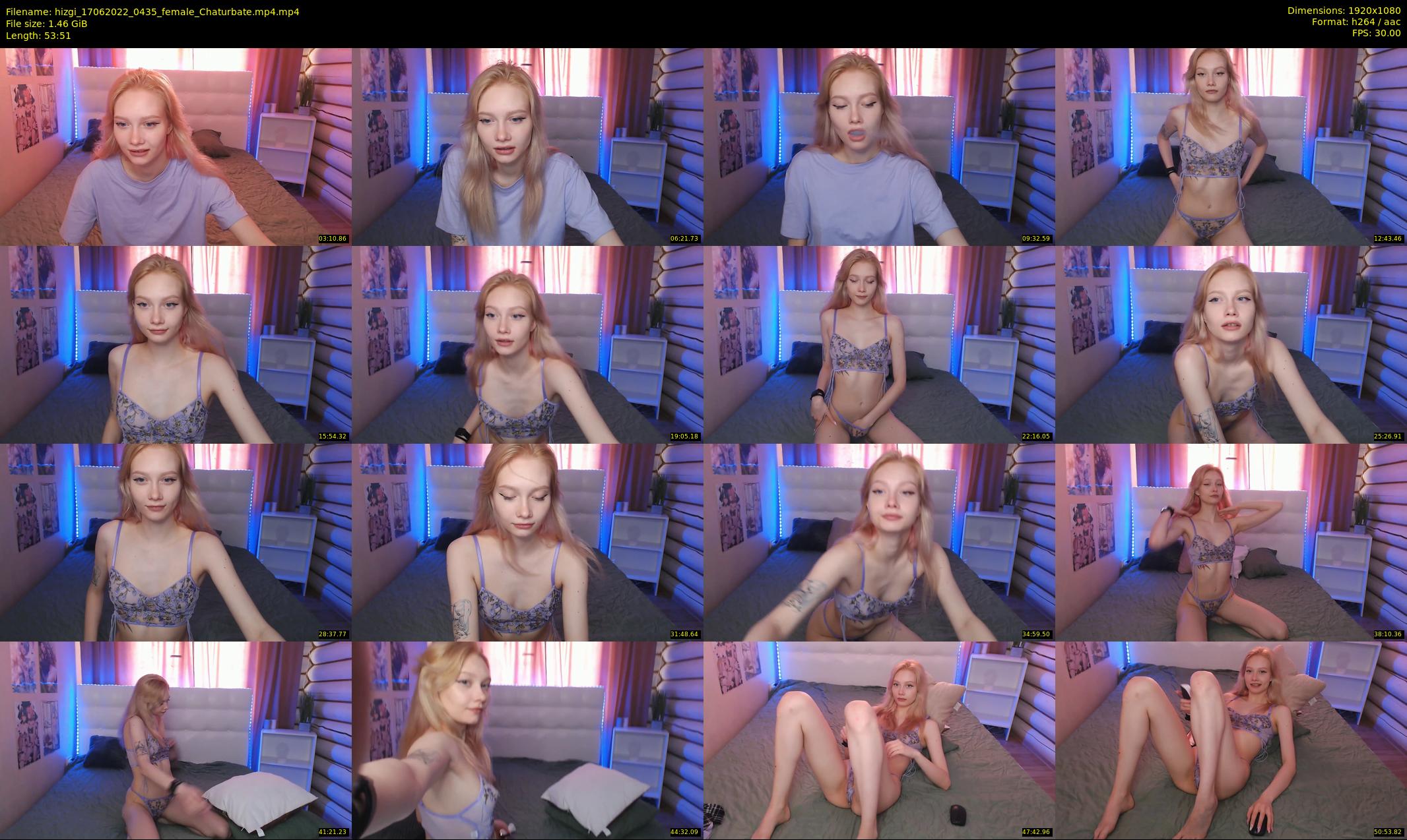 hizgi — 54 minute Chaturbate couple cam show recording, 1080p, Jun 17, 2022