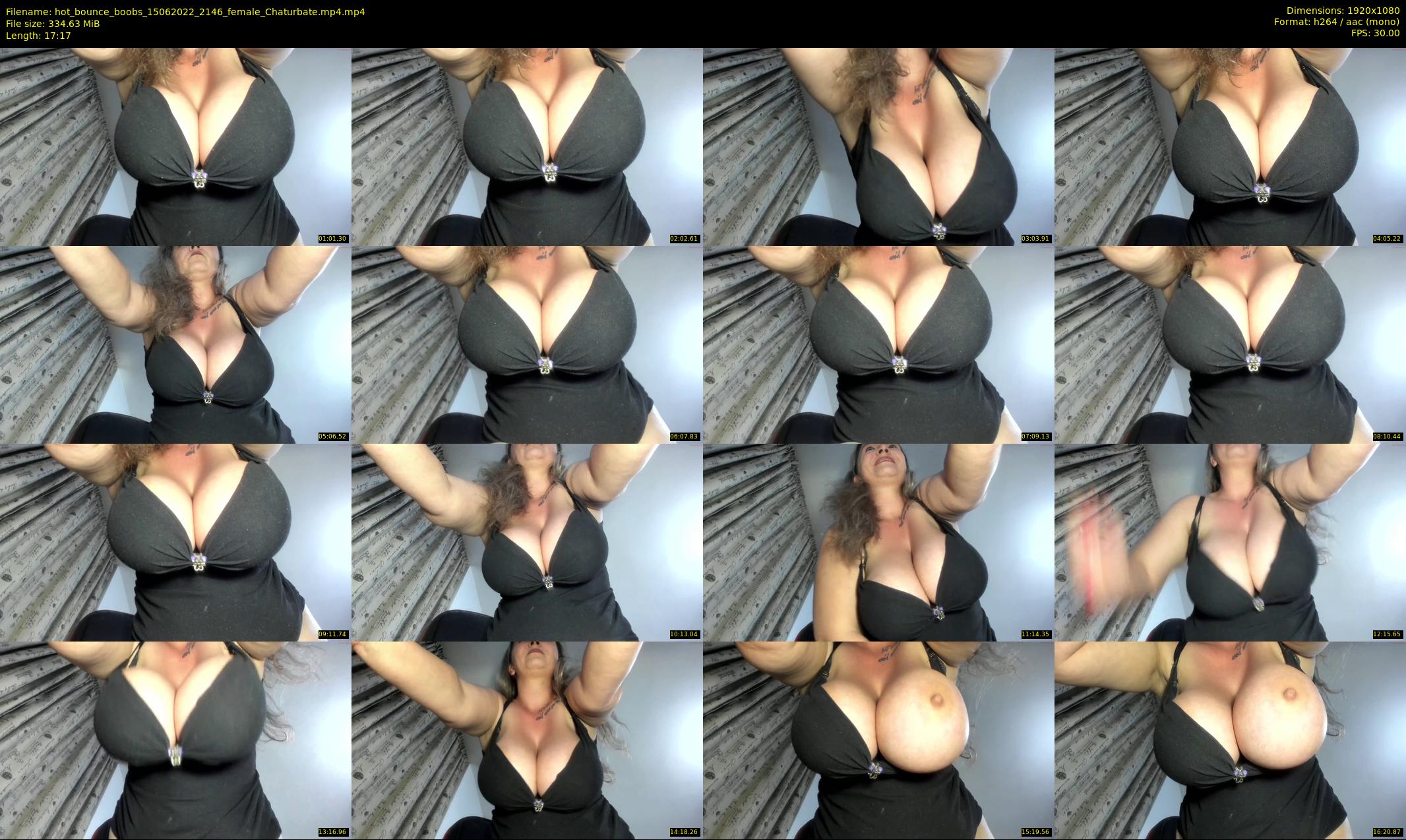 hot_bounce_boobs — 18 minute Chaturbate female cam show recording, 1080p, Jun 15, 2022