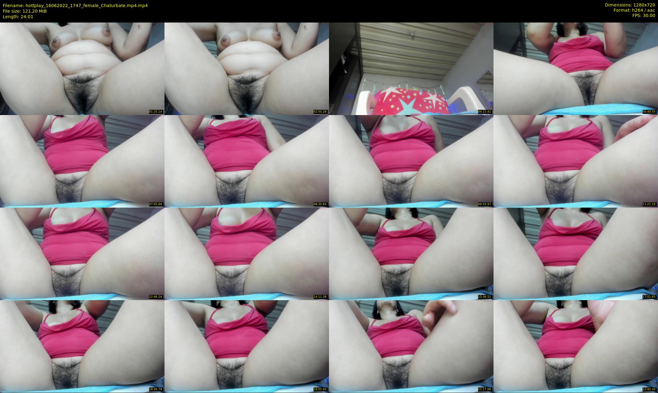 hottplay — 25 minute Chaturbate female cam show recording, 720p, Jun 16, 2022
