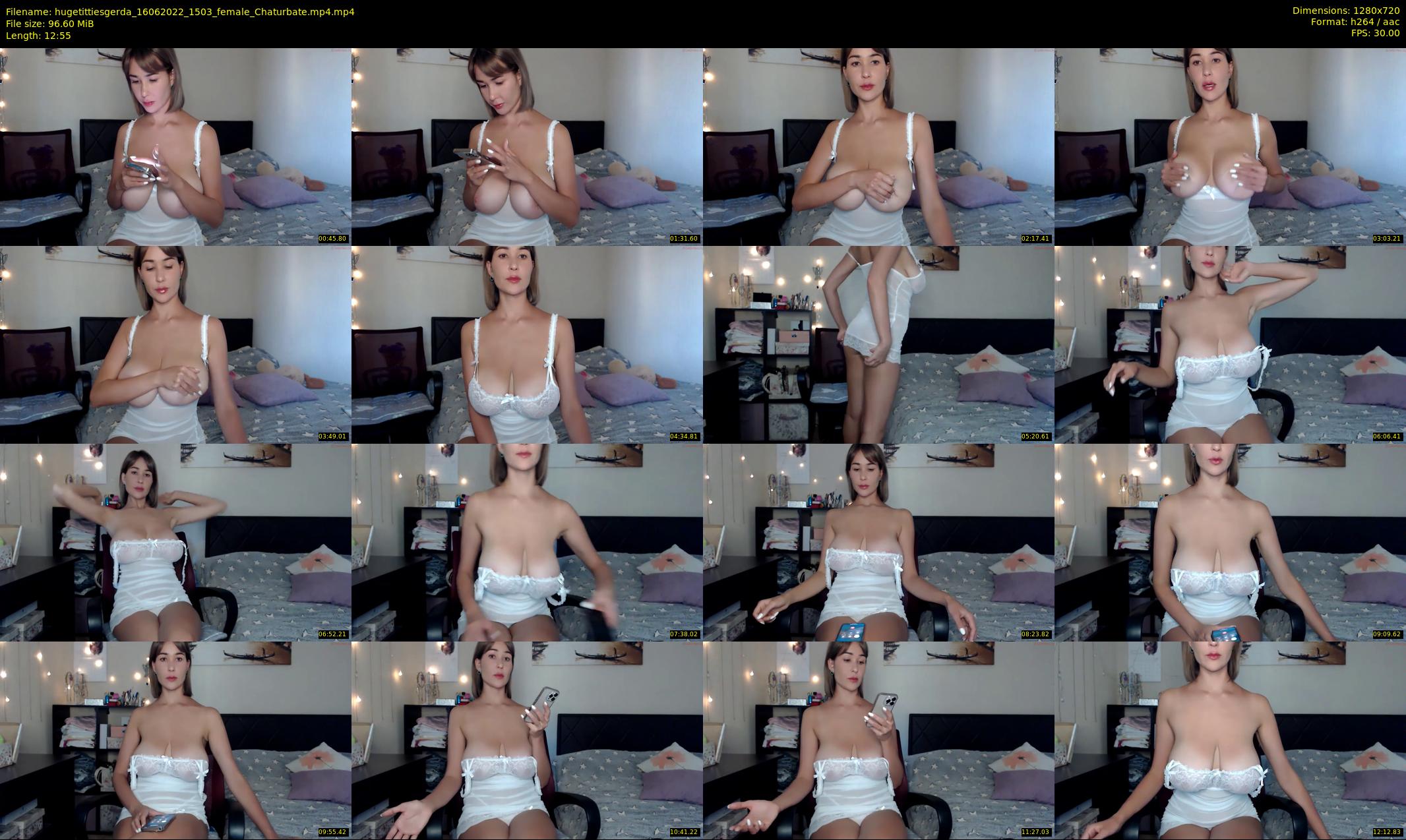 hugetittiesgerda — 13 minute Chaturbate female cam show recording, 720p, Jun 16, 2022
