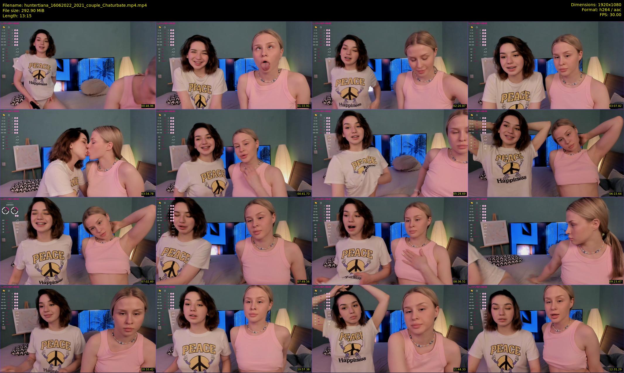 huntertiana — 14 minute Chaturbate female cam show recording, 1080p, Jun 16, 2022