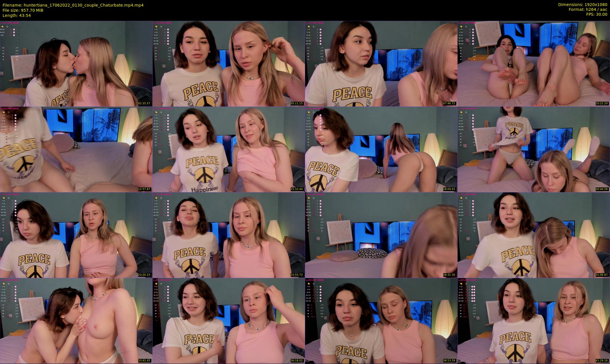 huntertiana — 44 minute Chaturbate female cam show recording, 1080p, Jun 17, 2022