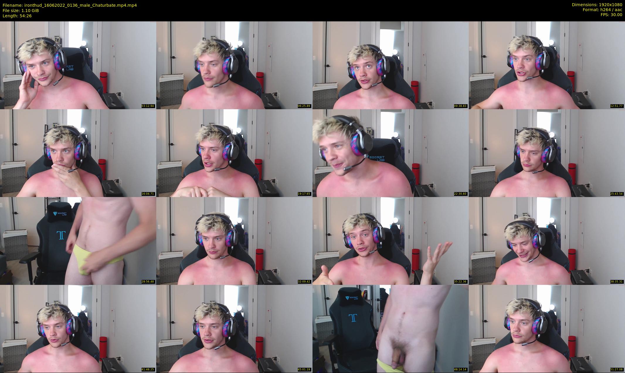 ironthud — 55 minute Chaturbate male cam show recording, 1080p, Jun 16, 2022