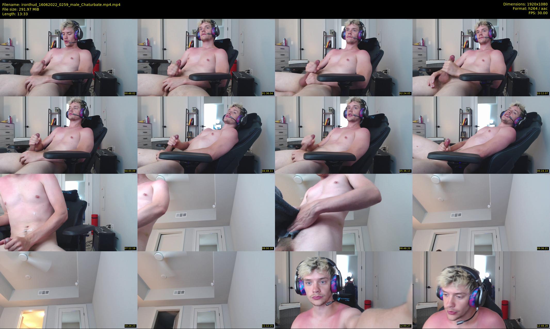 ironthud — 14 minute Chaturbate male cam show recording, 1080p, Jun 16, 2022