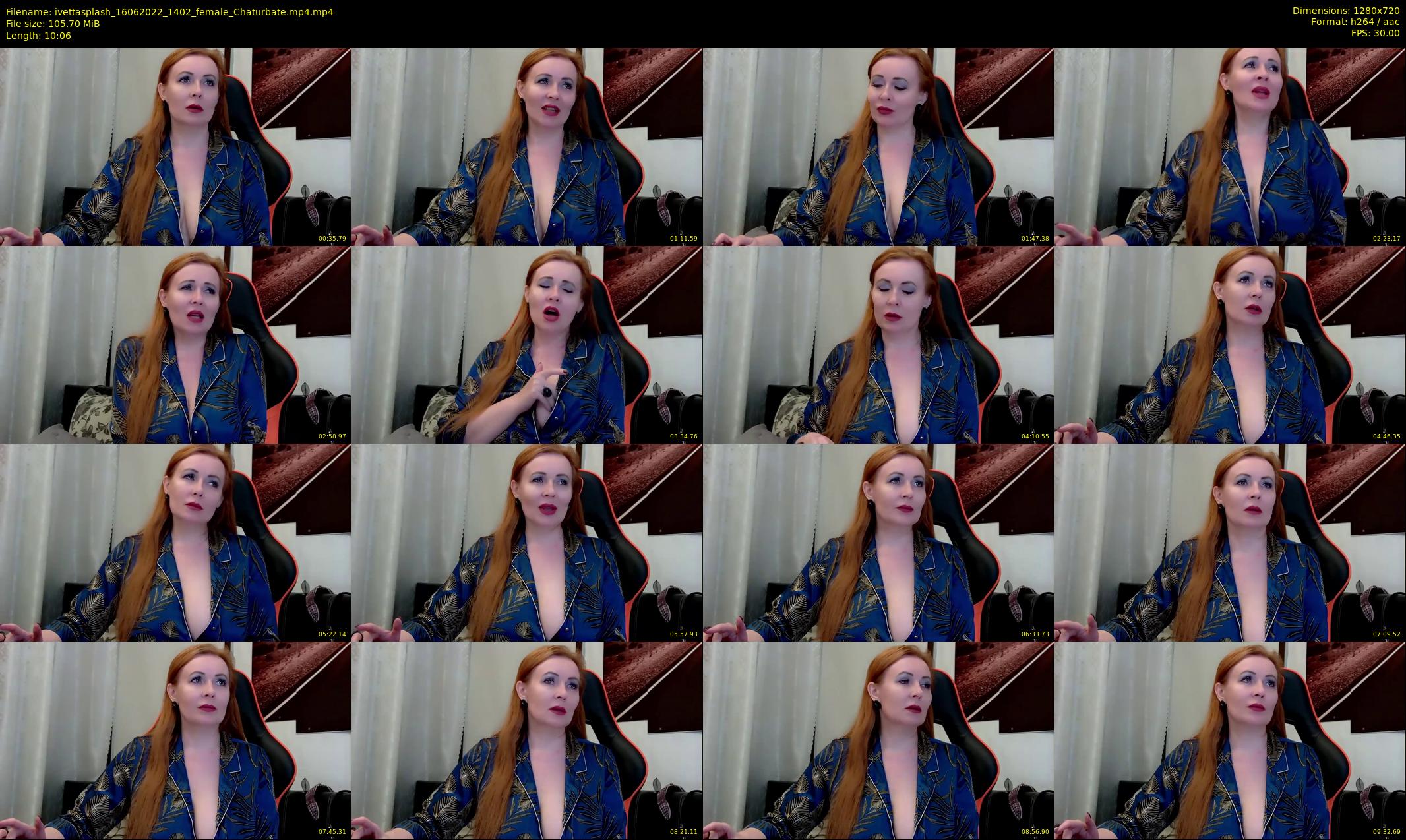 ivettasplash — 11 minute Chaturbate female cam show recording, 720p, Jun 16, 2022