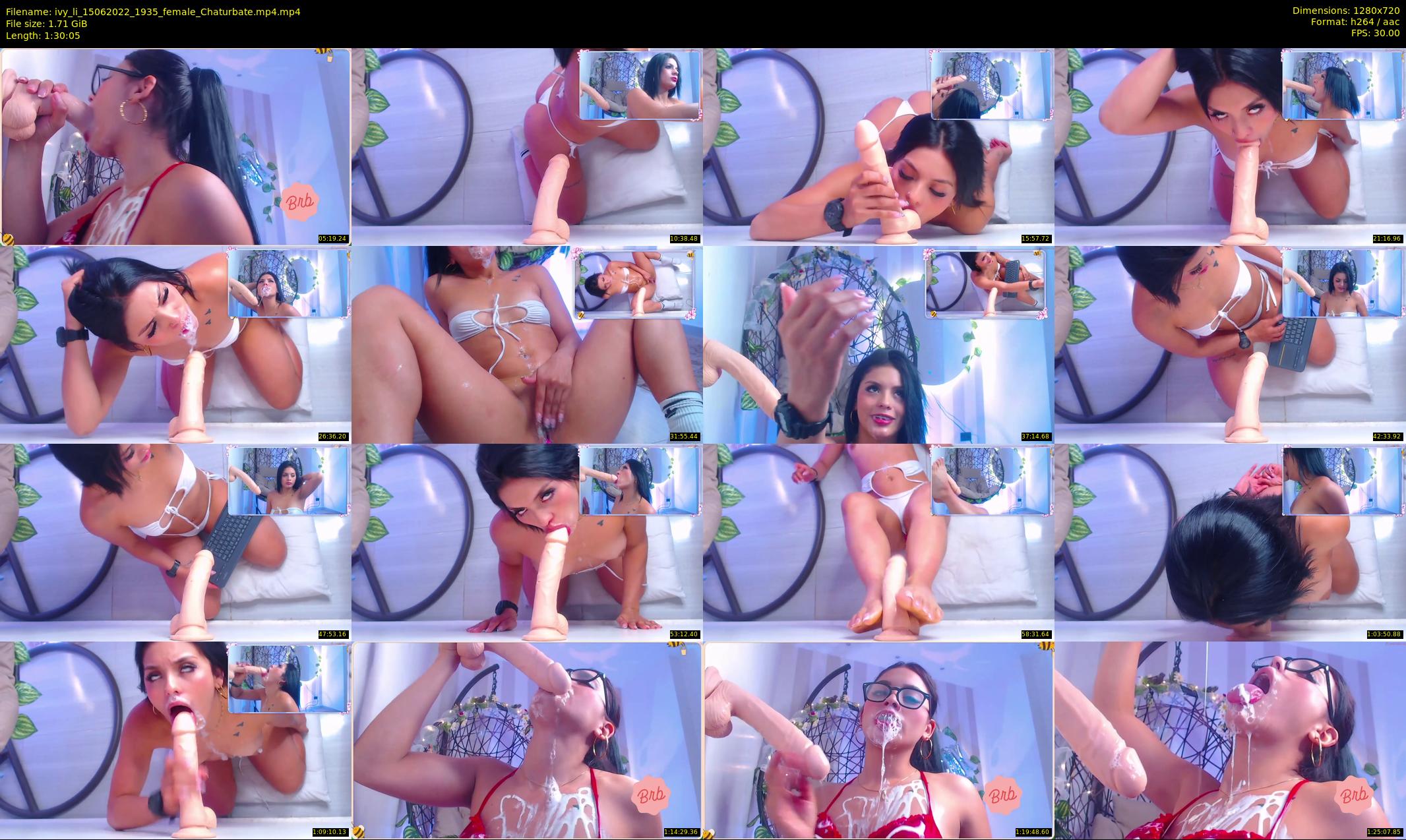 ivy_li — 91 minute Chaturbate female cam show recording, 720p, Jun 15, 2022