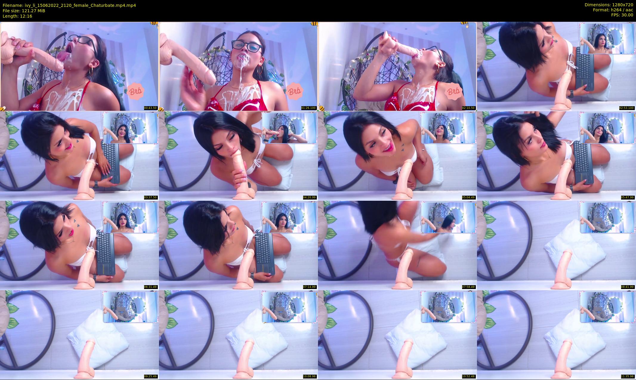 ivy_li — 13 minute Chaturbate female cam show recording, 720p, Jun 15, 2022