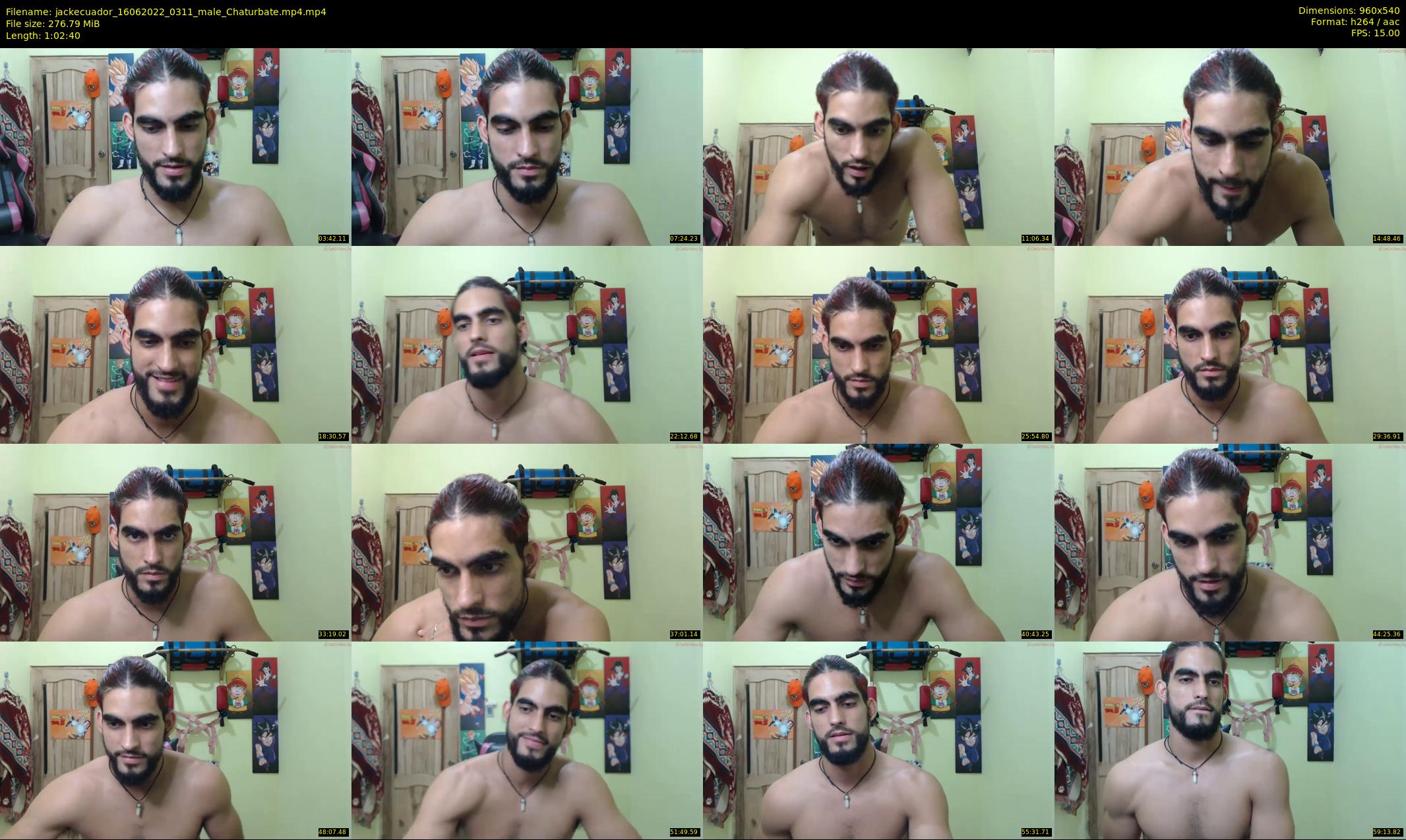 jackecuador — 63 minute Chaturbate male cam show recording, 480p, Jun 16, 2022
