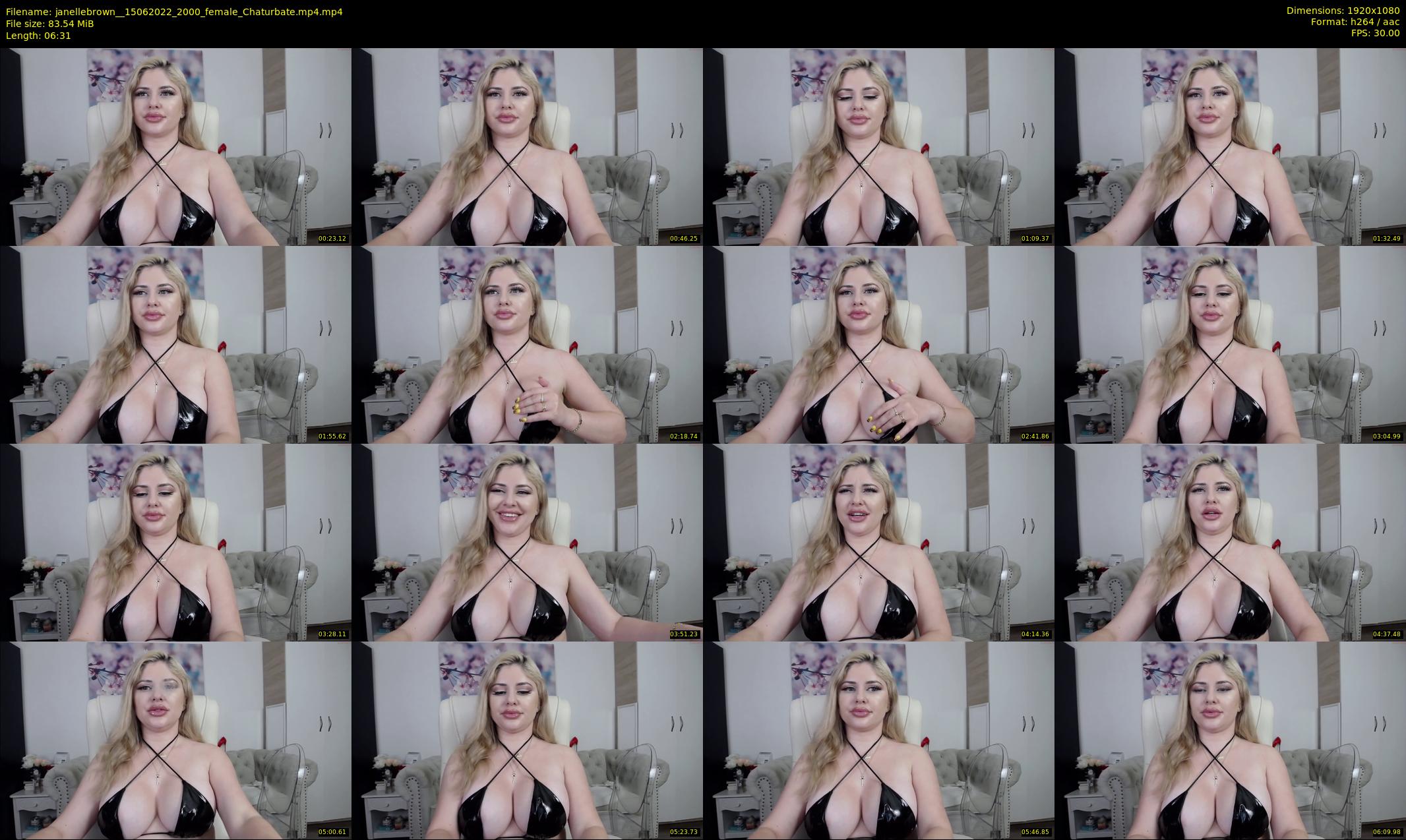 janellebrown_ — 7 minute Chaturbate female cam show recording, 1080p, Jun 15, 2022