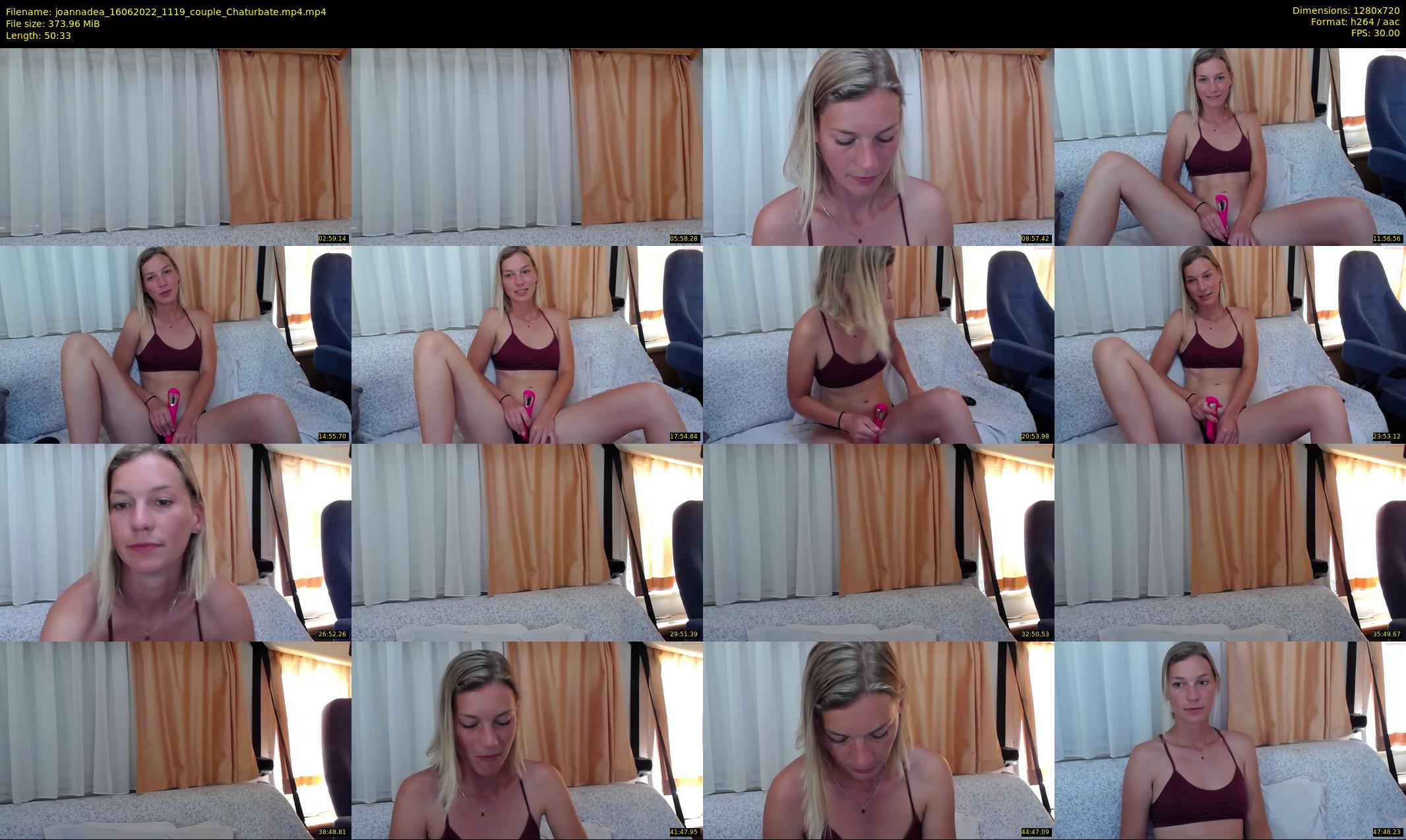 joannadea — 51 minute Chaturbate female cam show recording, 720p, Jun 16, 2022