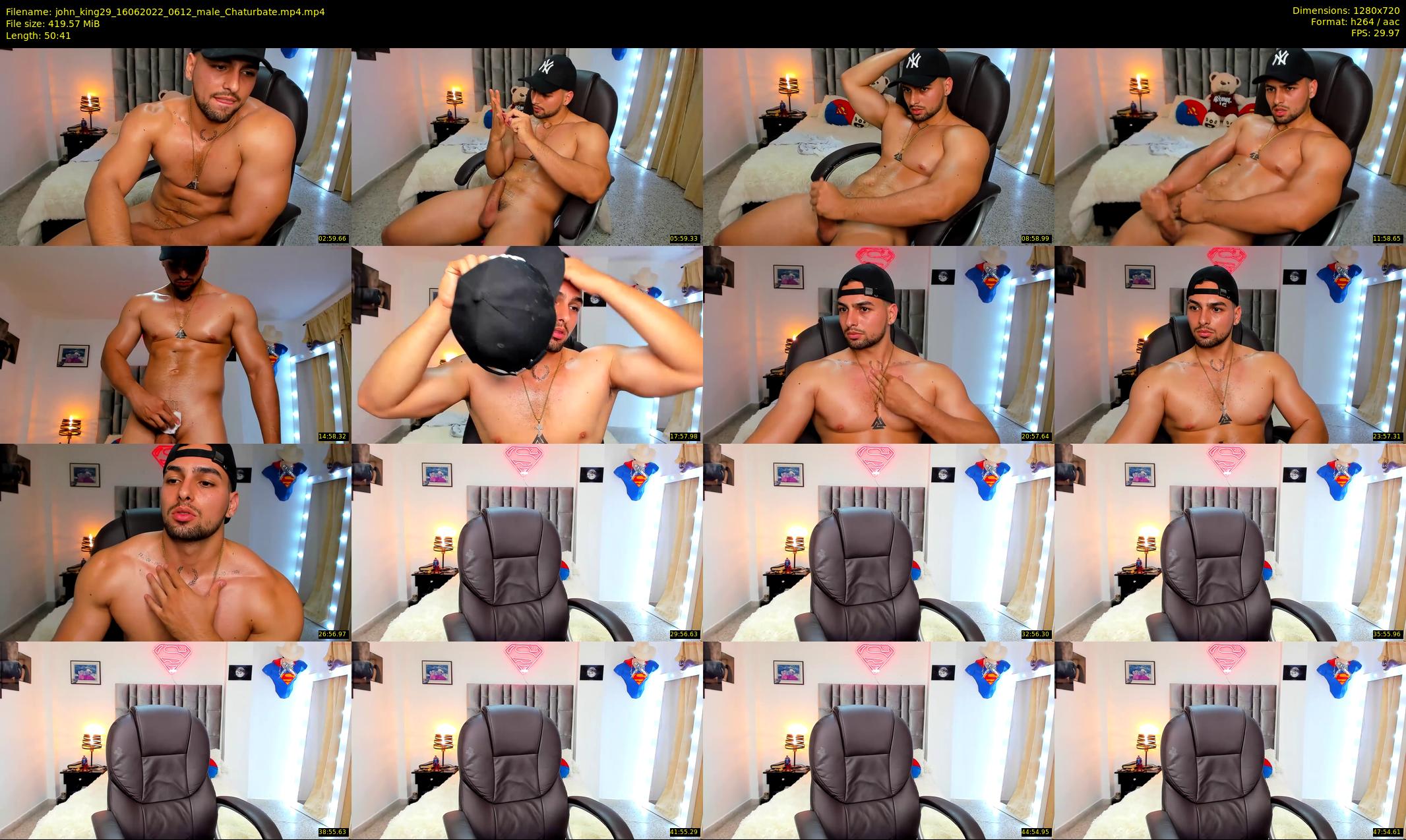 john_king29 — 51 minute Chaturbate male cam show recording, 720p, Jun 16, 2022