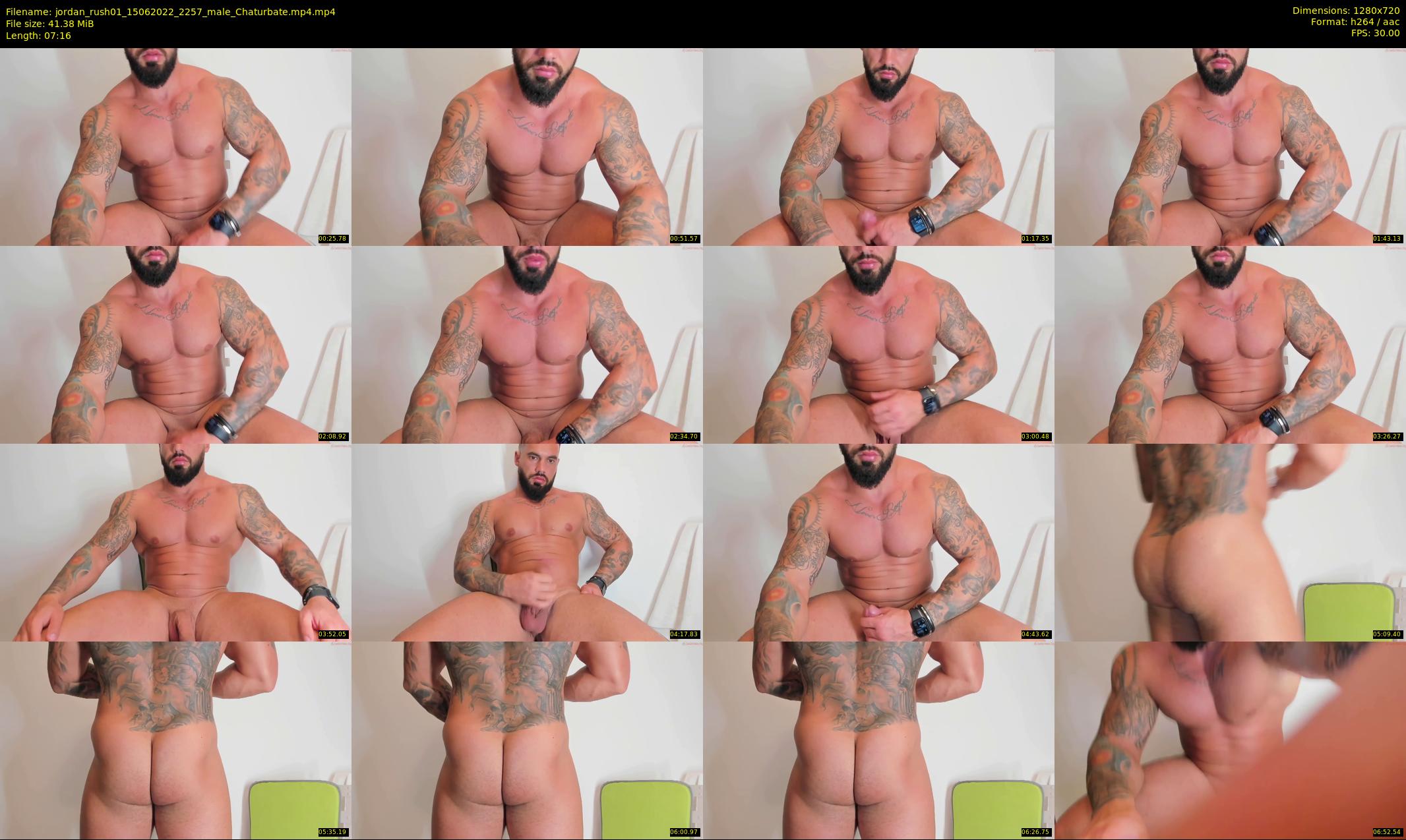 jordan_rush01 — 8 minute Chaturbate male cam show recording, 720p, Jun 15, 2022
