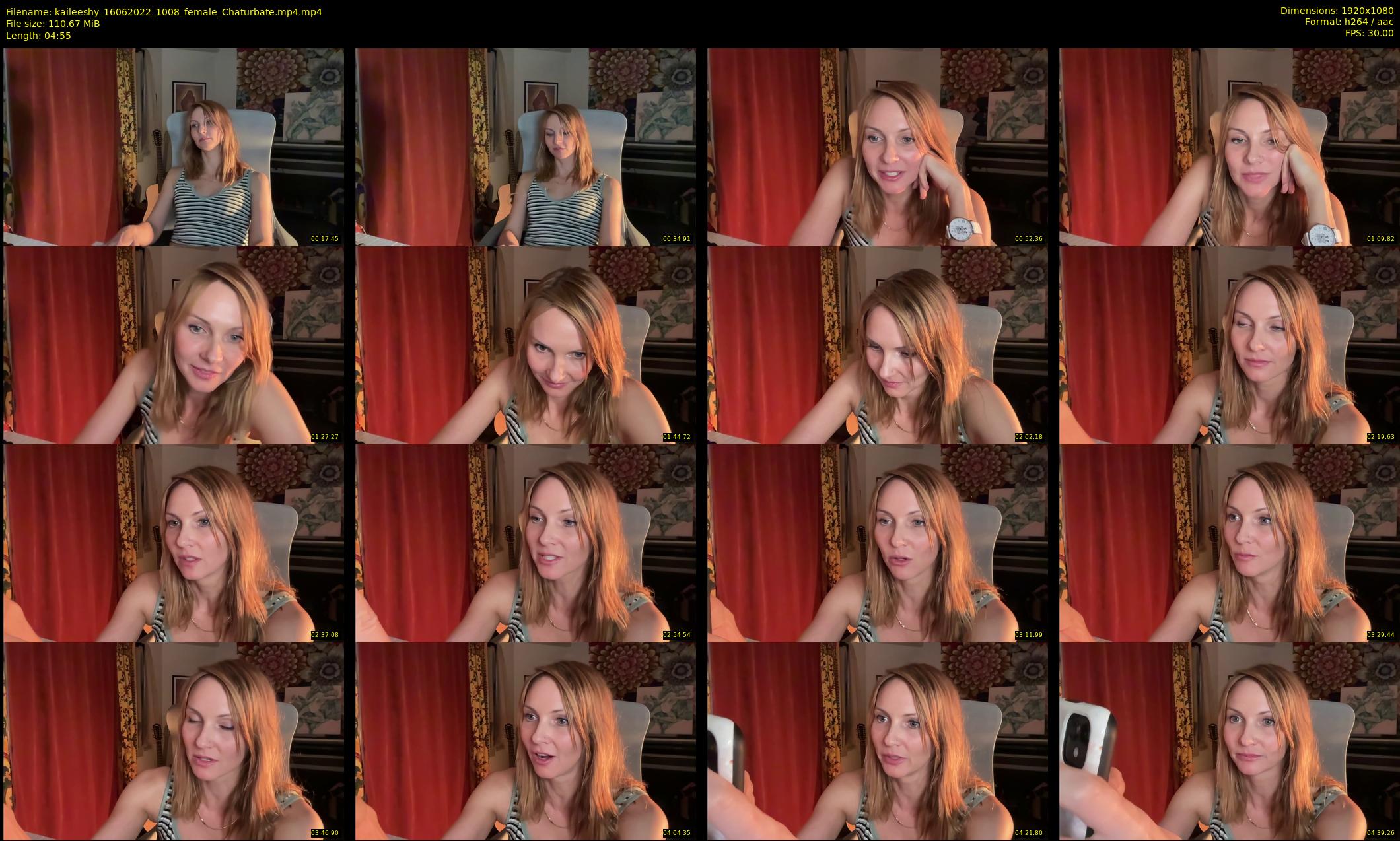 kaileeshy — 5 minute Chaturbate female cam show recording, 1080p, Jun 16, 2022