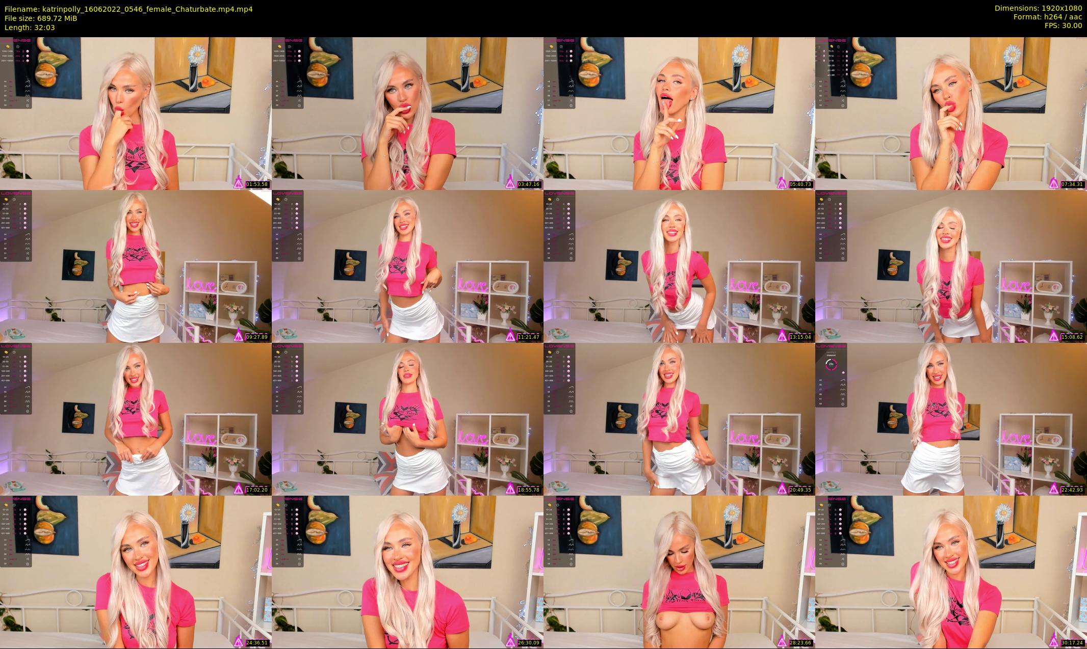 katrinpolly — 33 minute Chaturbate couple cam show recording, 1080p, Jun 16, 2022