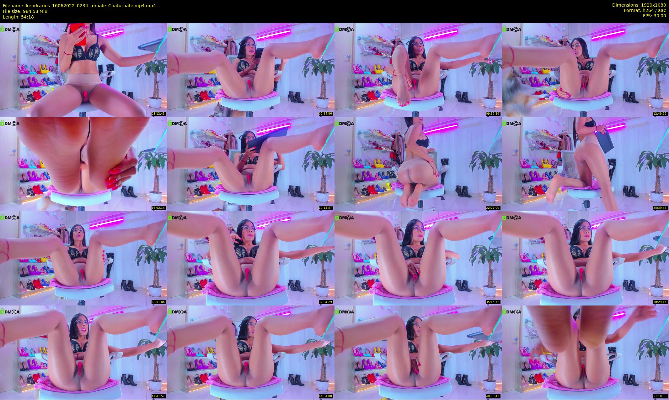 kendrarios — 55 minute Chaturbate female cam show recording, 1080p, Jun 16, 2022