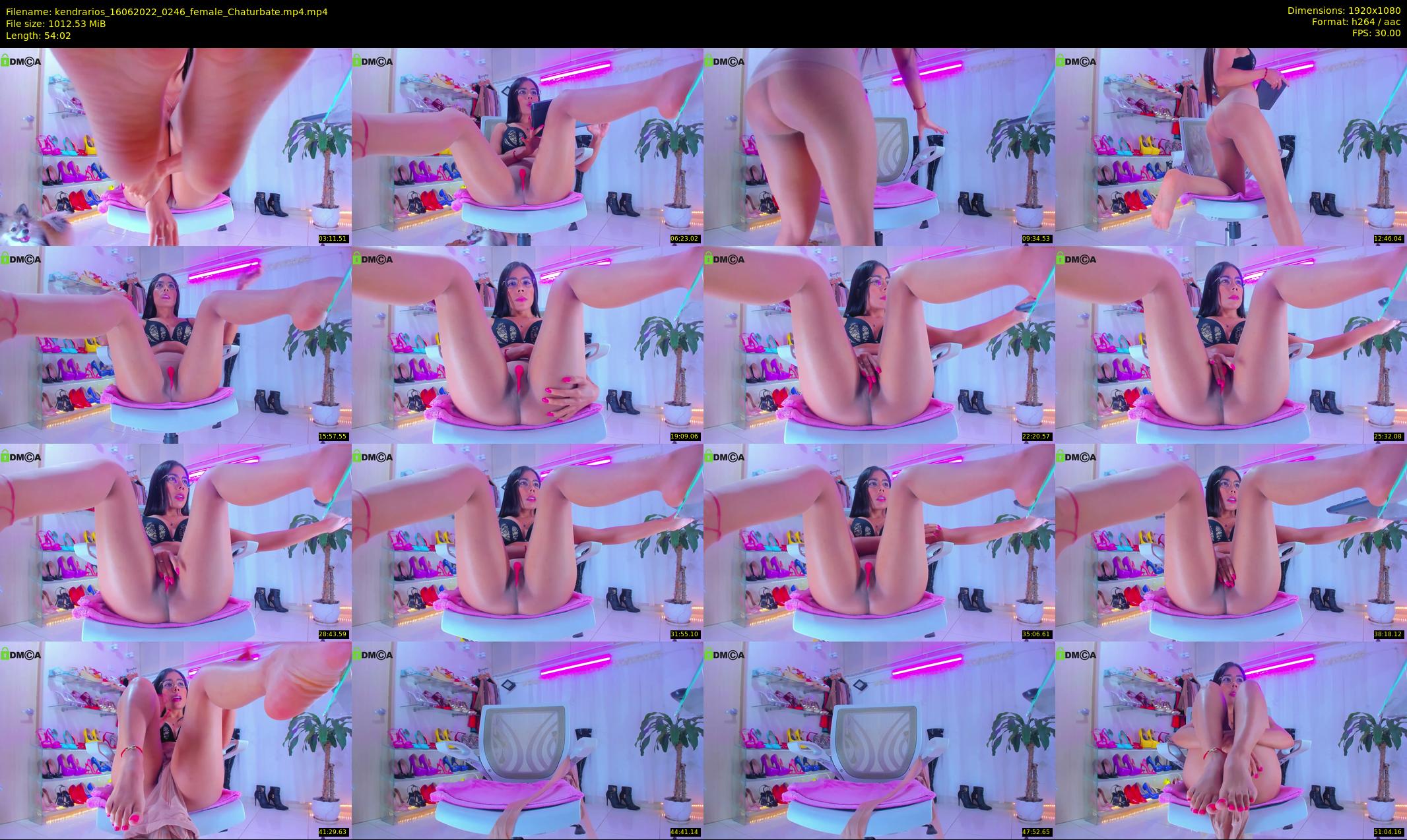 kendrarios — 55 minute Chaturbate female cam show recording, 1080p, Jun 16, 2022