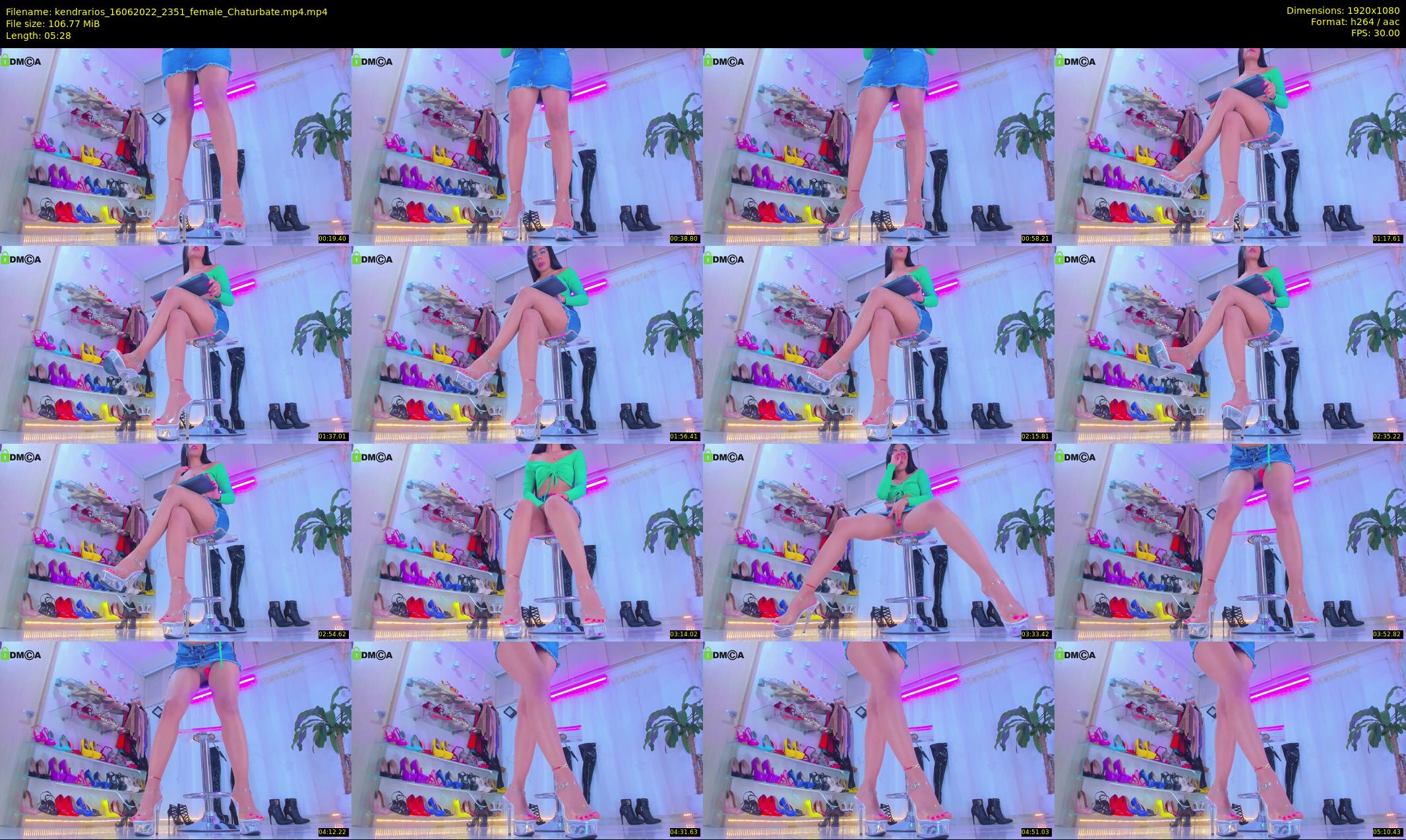 kendrarios — 6 minute Chaturbate female cam show recording, 1080p, Jun 16, 2022