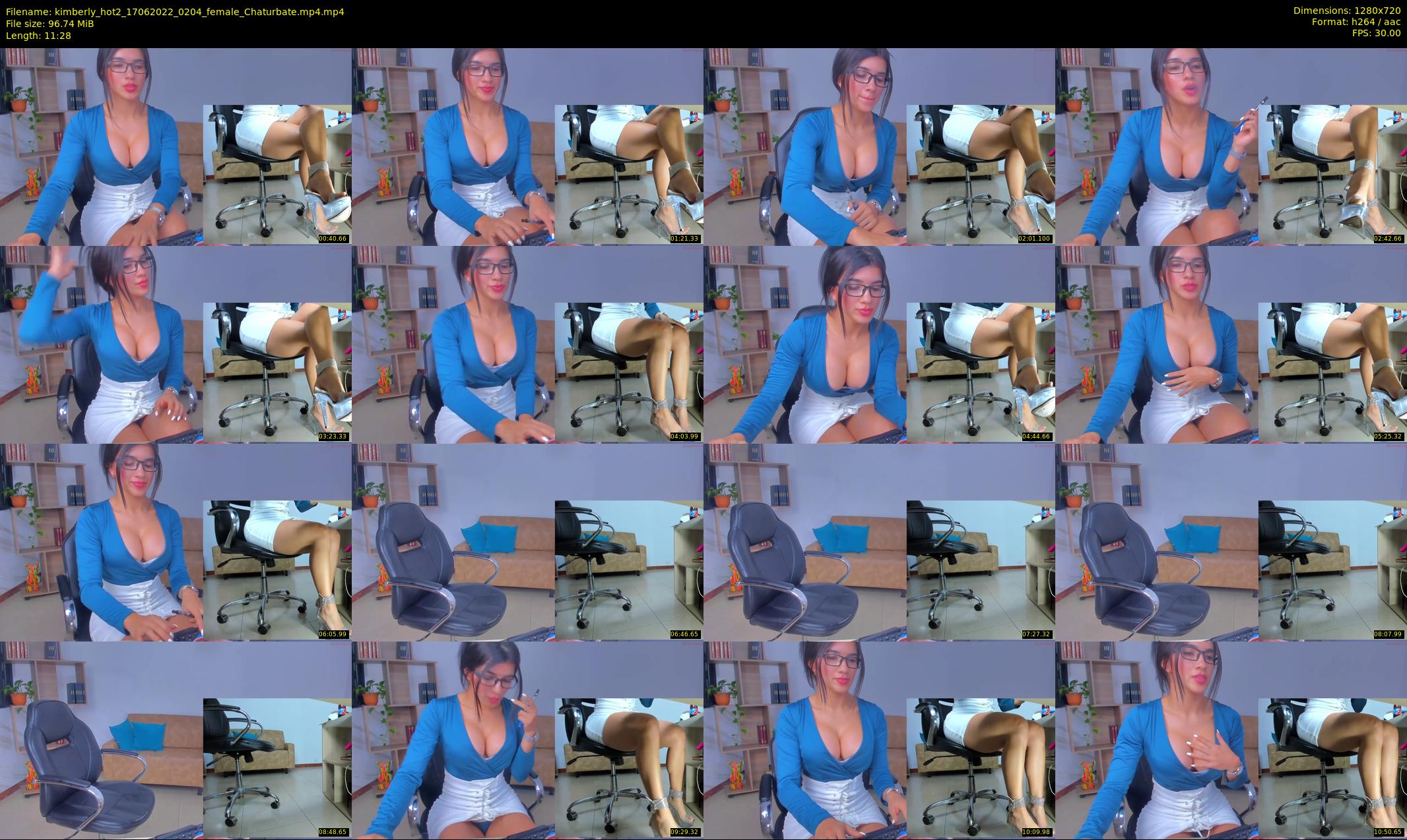 kimberly_hot2 — 12 minute Chaturbate female cam show recording, 720p, Jun 17, 2022