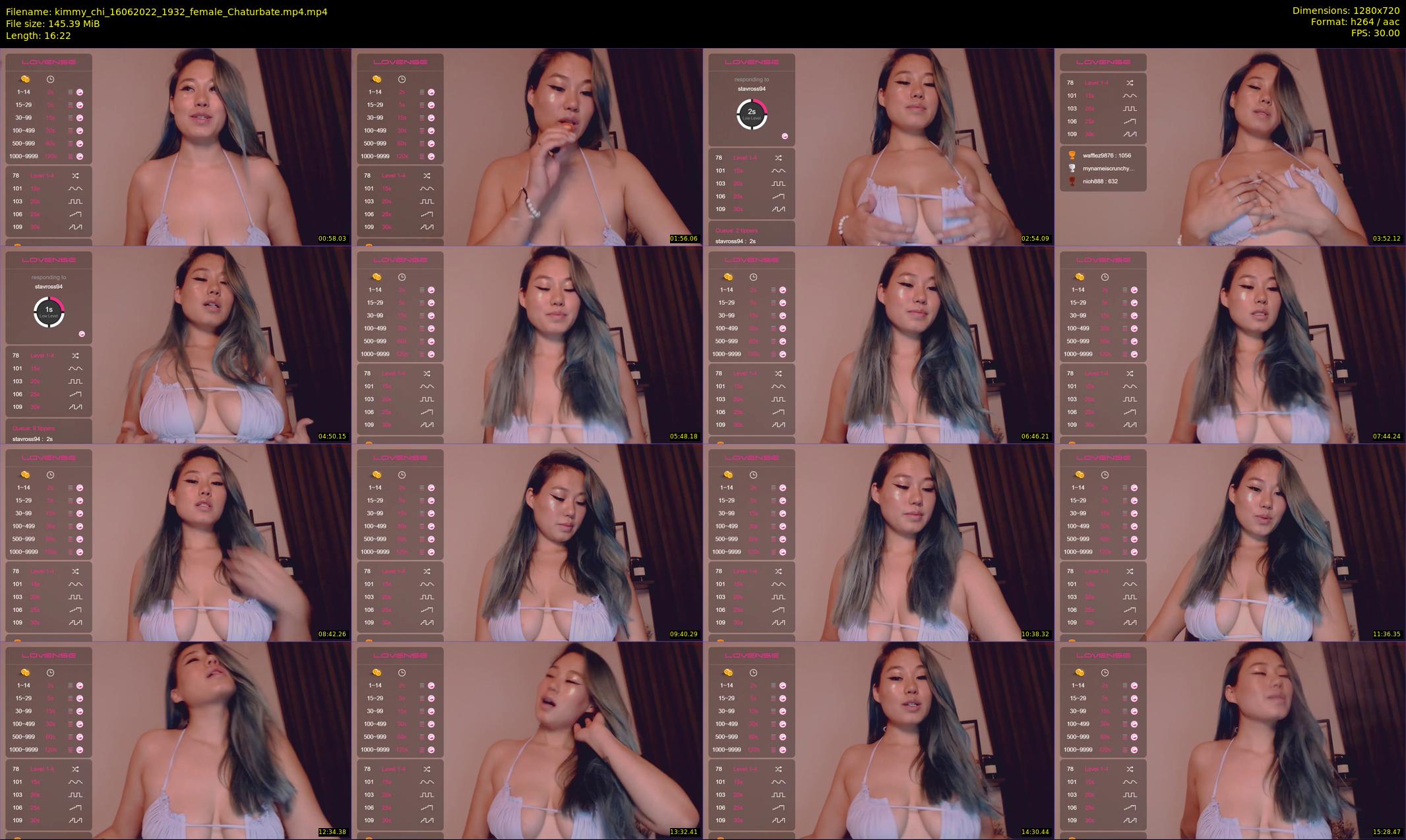 kimmy_chi — 17 minute Chaturbate female cam show recording, 720p, Jun 16, 2022