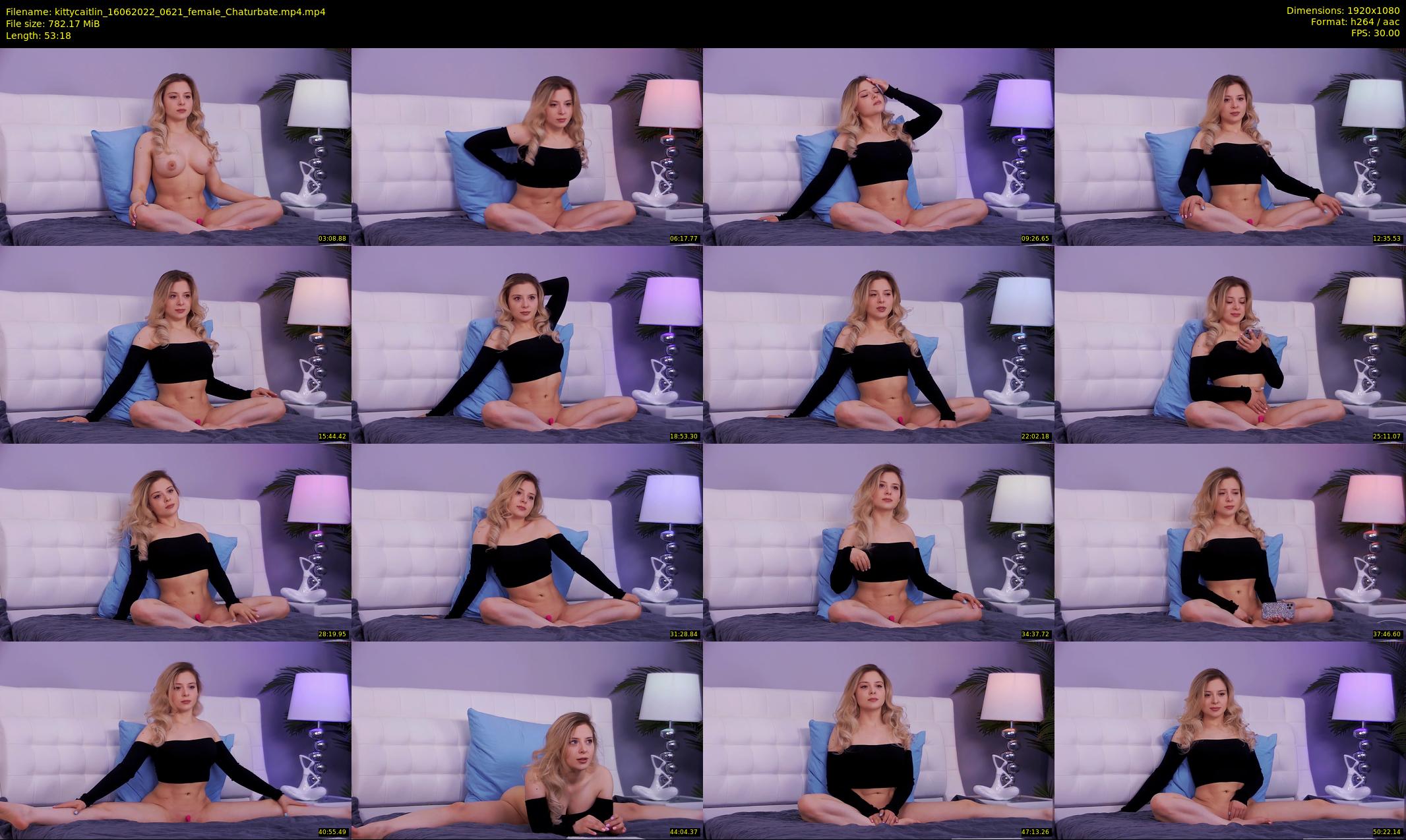 kittycaitlin — 54 minute Chaturbate female cam show recording, 1080p, Jun 16, 2022