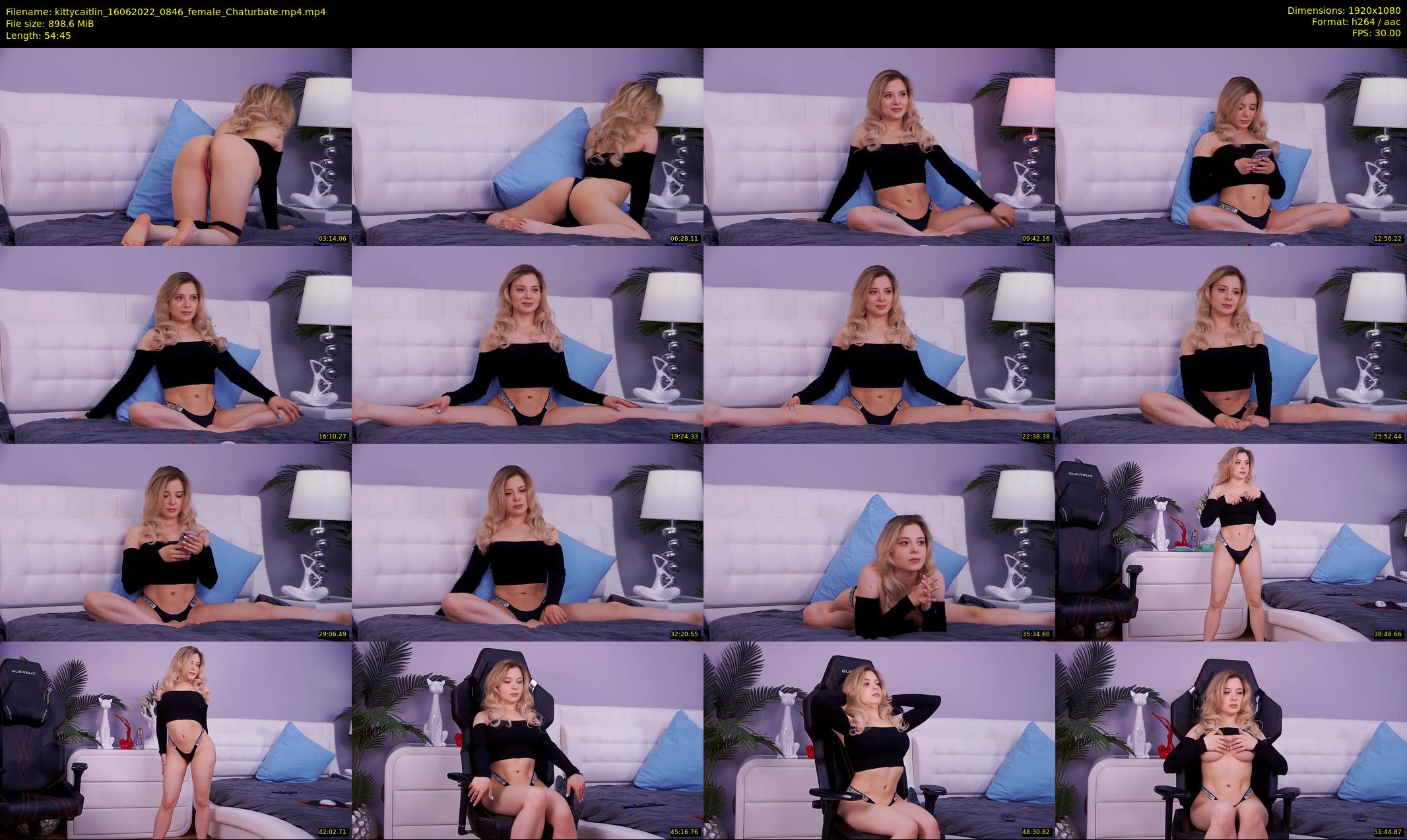 kittycaitlin — 55 minute Chaturbate female cam show recording, 1080p, Jun 16, 2022