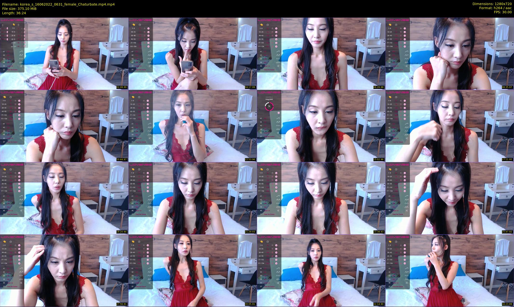korea_s — 37 minute Chaturbate female cam show recording, 720p, Jun 16, 2022