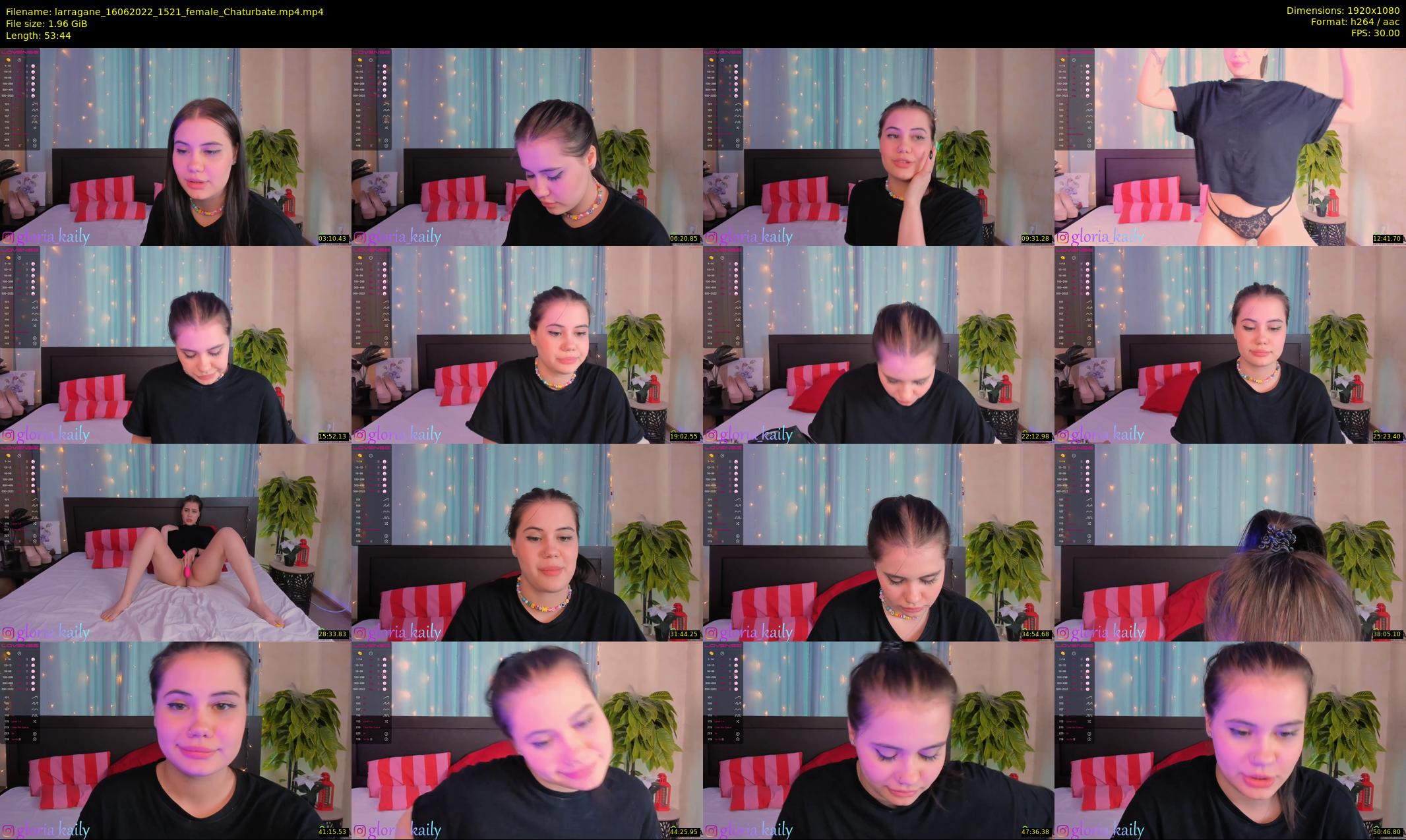 larragane — 54 minute Chaturbate couple cam show recording, 1080p, Jun 16, 2022