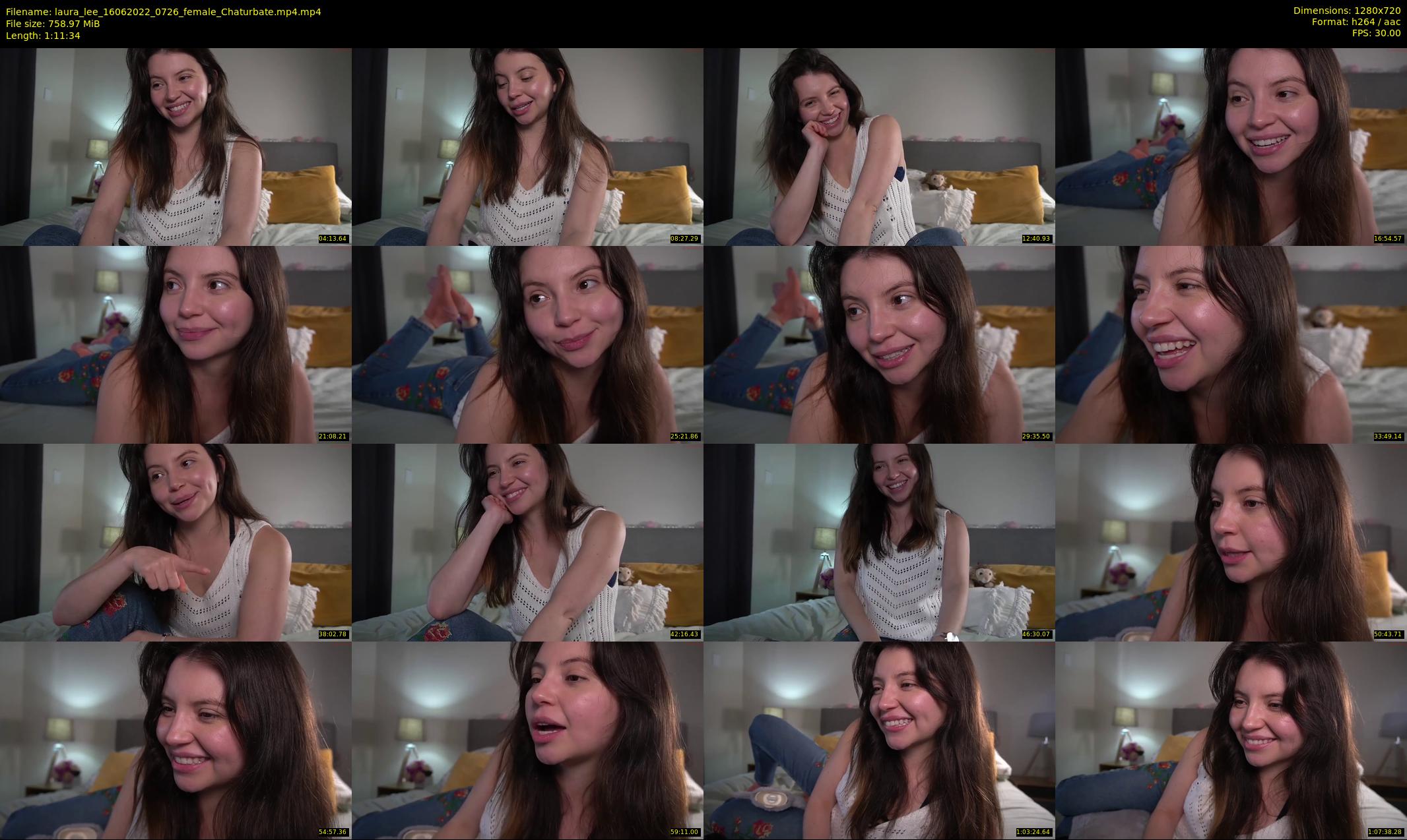 laura_lee — 72 minute Chaturbate female cam show recording, 720p, Jun 16, 2022