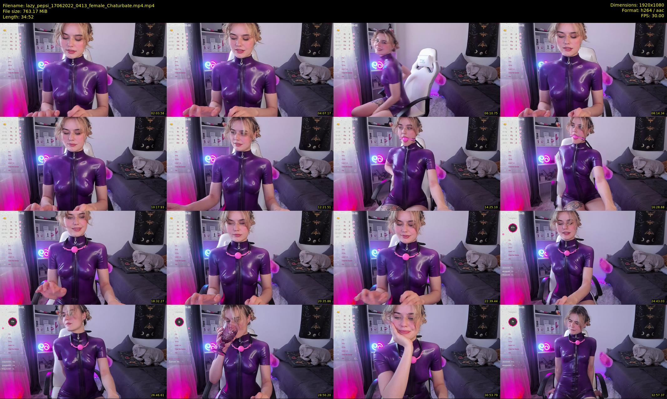 lazy_pepsi — 35 minute Chaturbate female cam show recording, 1080p, Jun 17, 2022