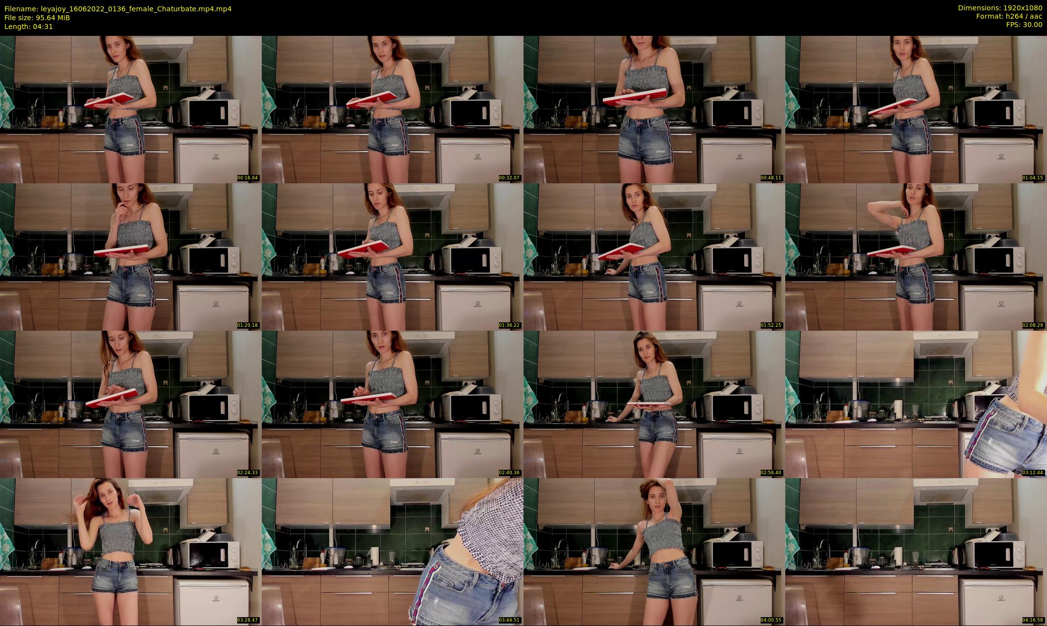 leyajoy — 5 minute Chaturbate female cam show recording, 1080p, Jun 16, 2022