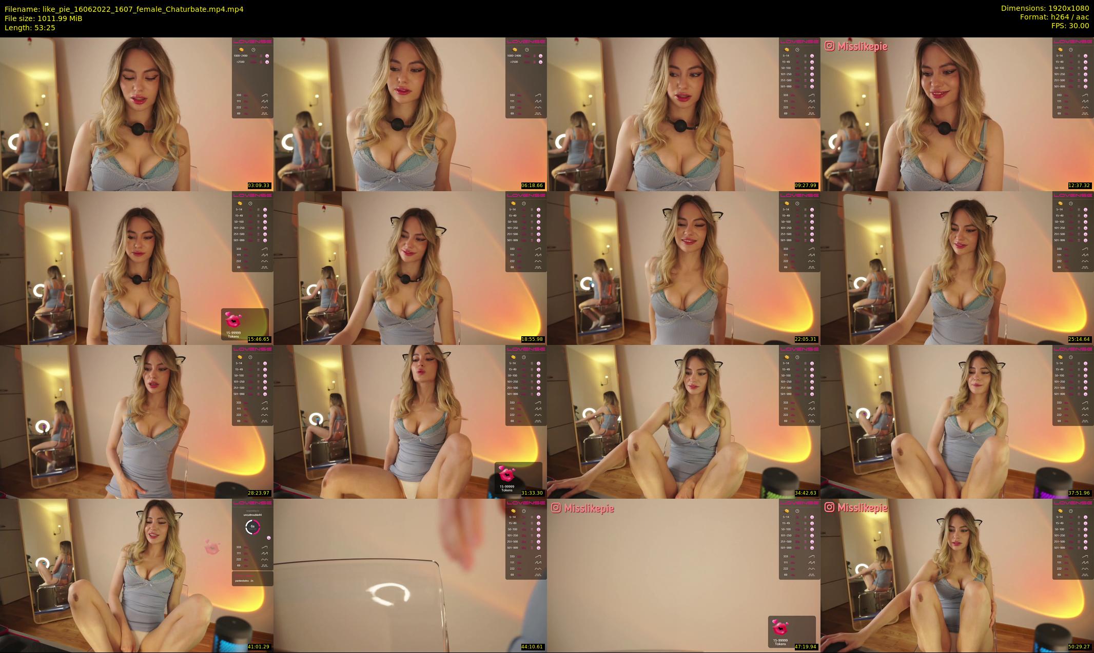 like_pie — 54 minute Chaturbate couple cam show recording, 1080p, Jun 16, 2022